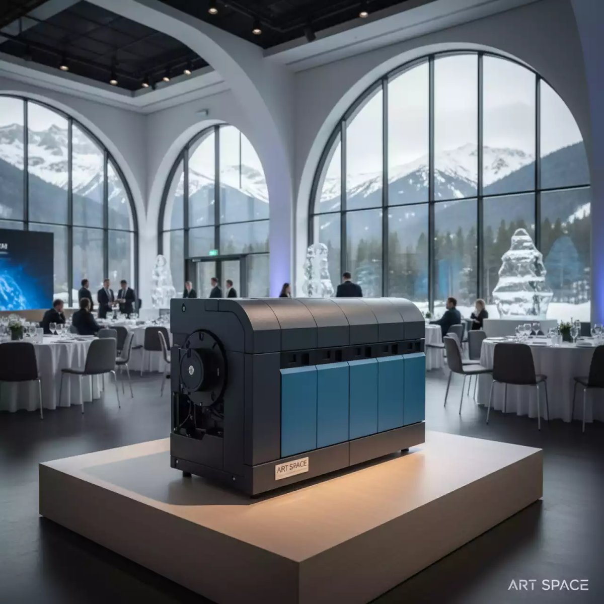 Аренда Комплект тонеров ColorWave 3700 3800 голубой 4x500 в ледовом дворце «Роза Хутор» — ART SPACE