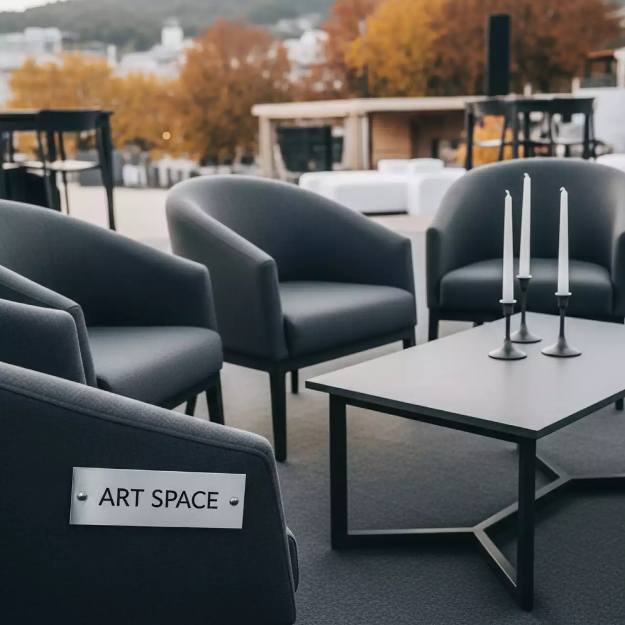 Аренда Комплект ТС1PT 3 set graphite в пляжном клубе Del Mar — ART SPACE