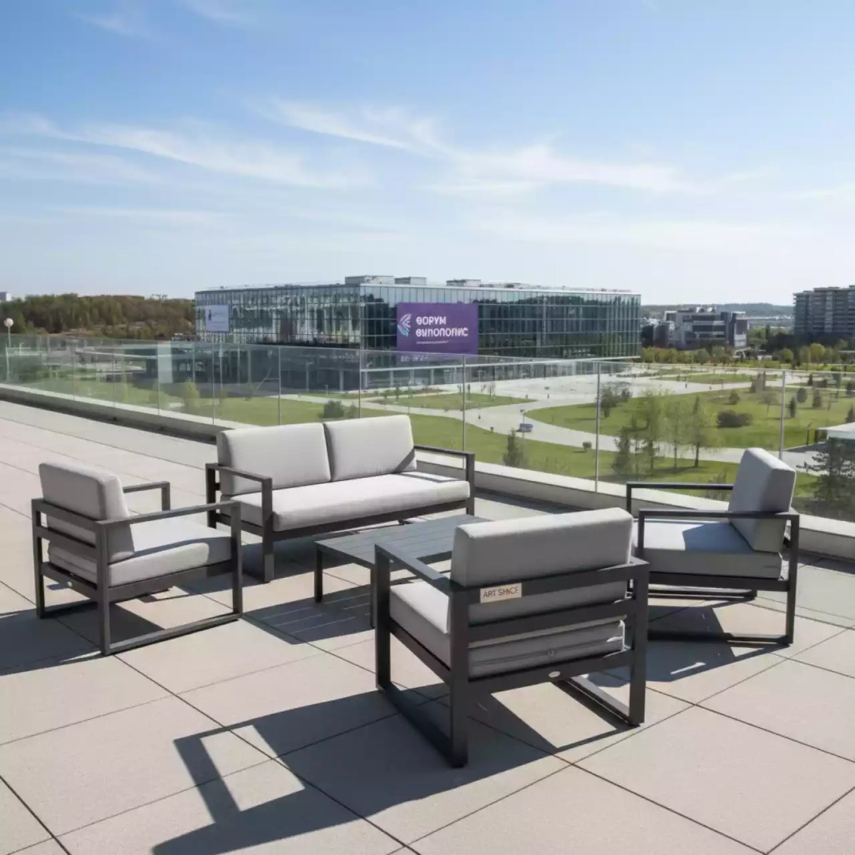 Аренда Комплект уличной мебели LCLM 020500 S3 в Ледовом дворце «Айсберг» — ART SPACE