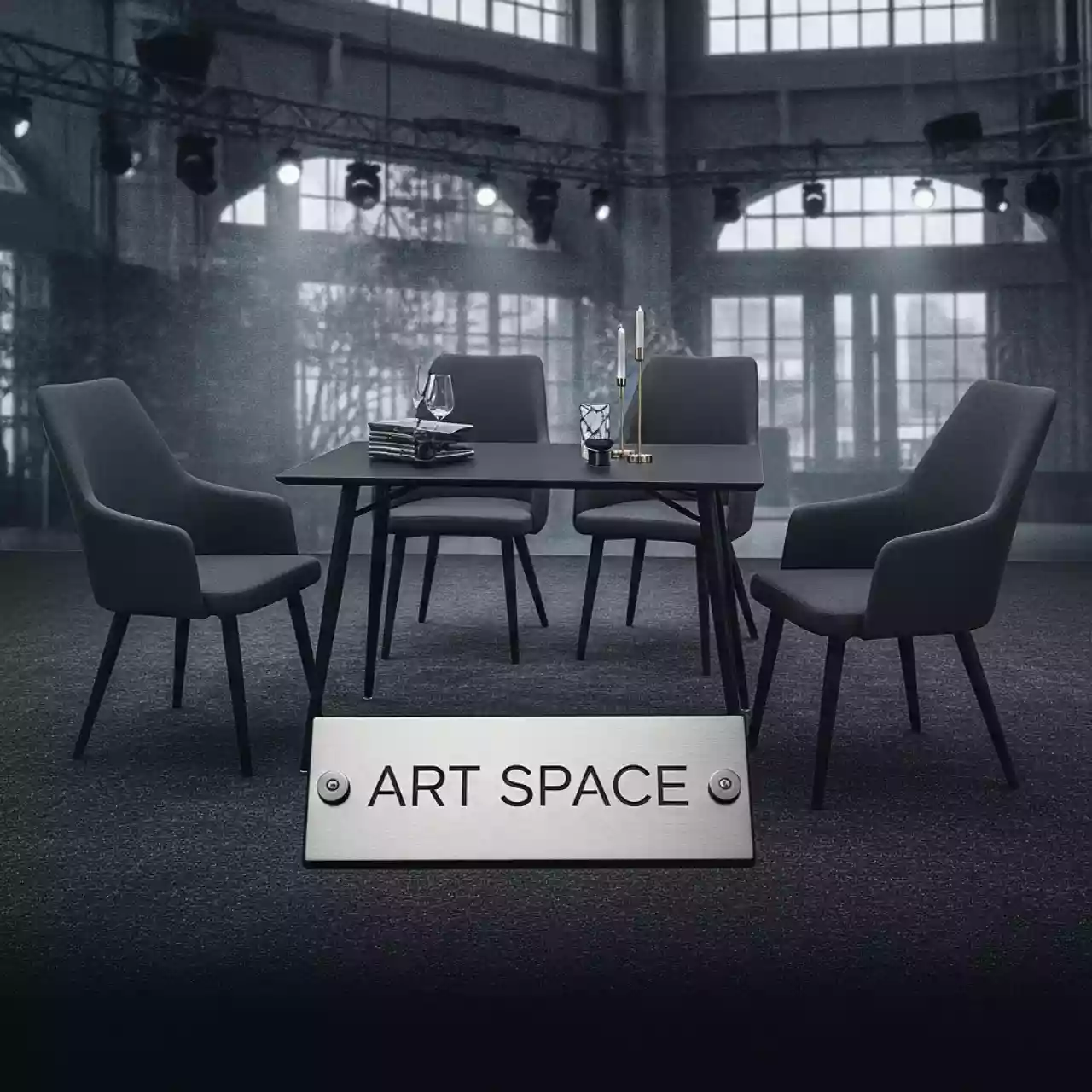 Аренда Комплект VEN CMIL4T1 5 предметов темно серый в Bridge Resort — ART SPACE