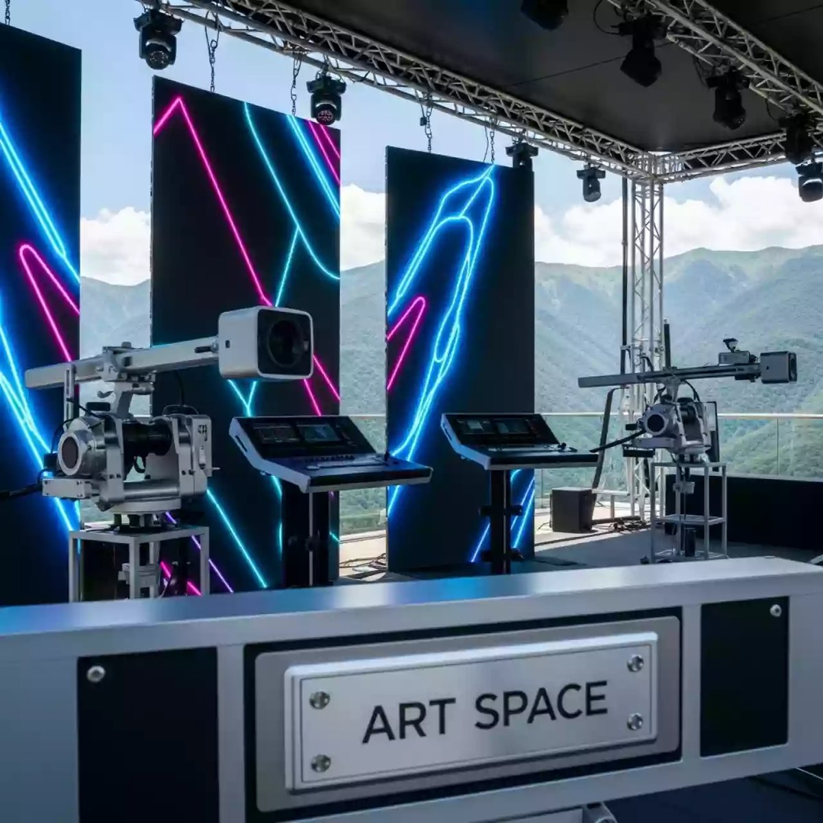 Аренда Комплект видеооборудования в Green Flow Hotel — ART SPACE