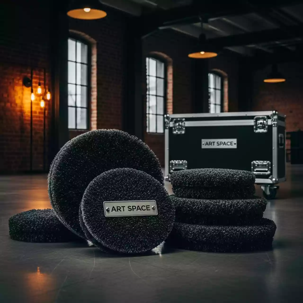 Аренда Комплект жестких щеточных падов Karcher на пляже «Ривьера» — ART SPACE