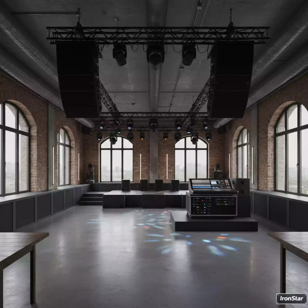 Аренда Комплект звука 15 кВт в ресторане «Магеллан» — ART SPACE