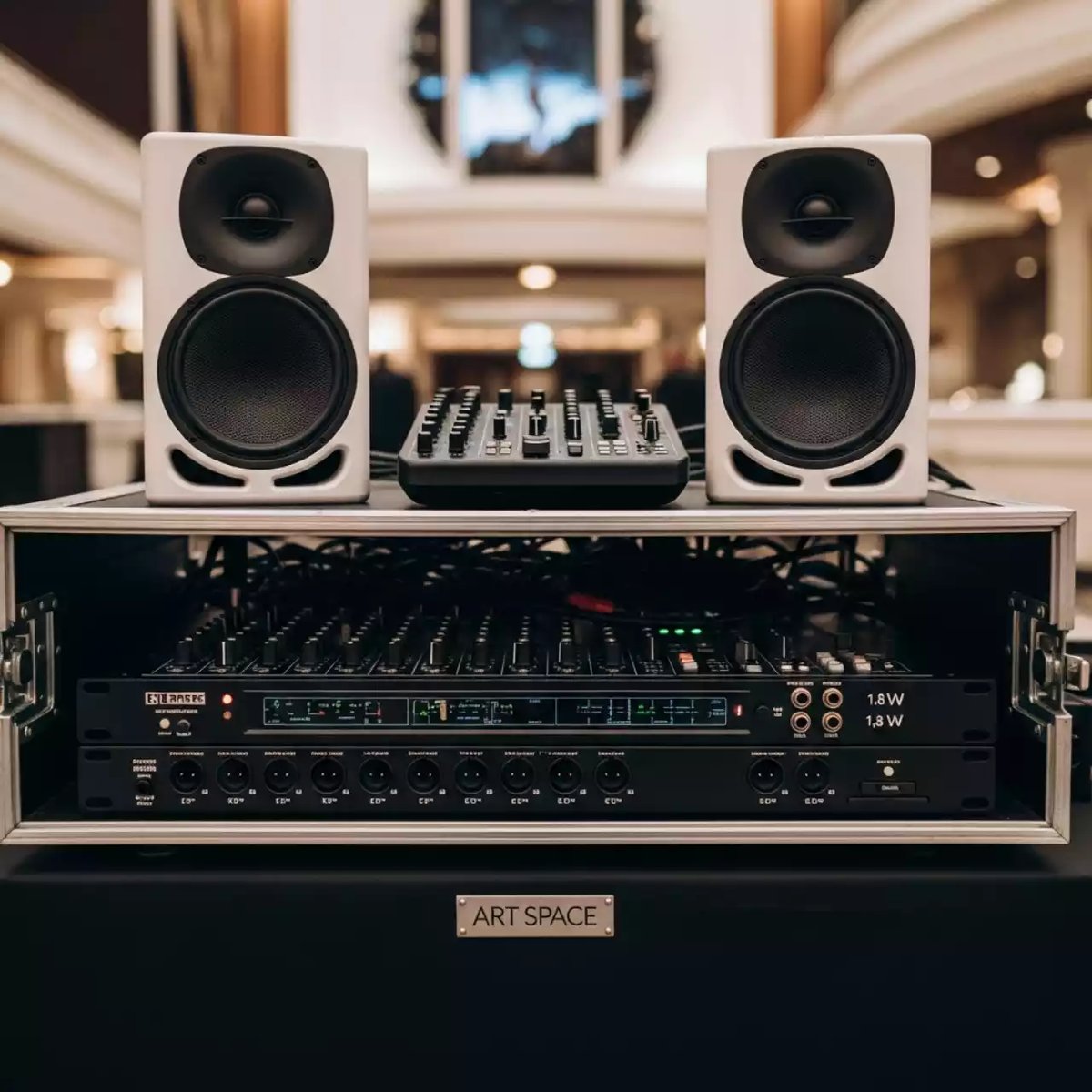 Аренда Комплект звука 1,8 кВт в казино «Сочи» — ART SPACE