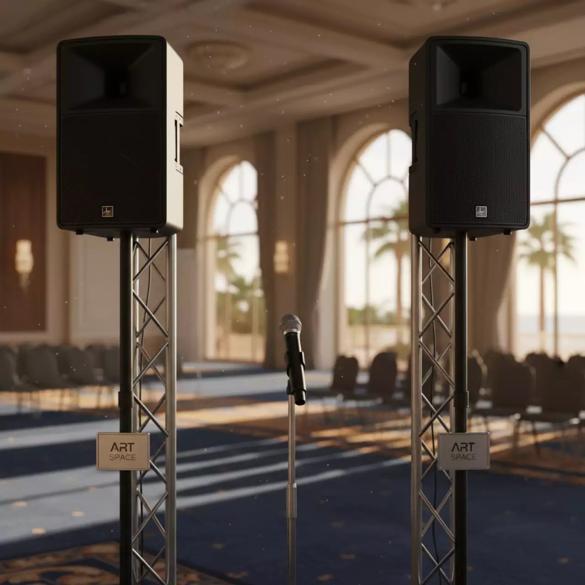 Аренда Комплект звука 2 кВт 1 радиомикрофон в отеле Hyatt Regency Sochi — ART SPACE