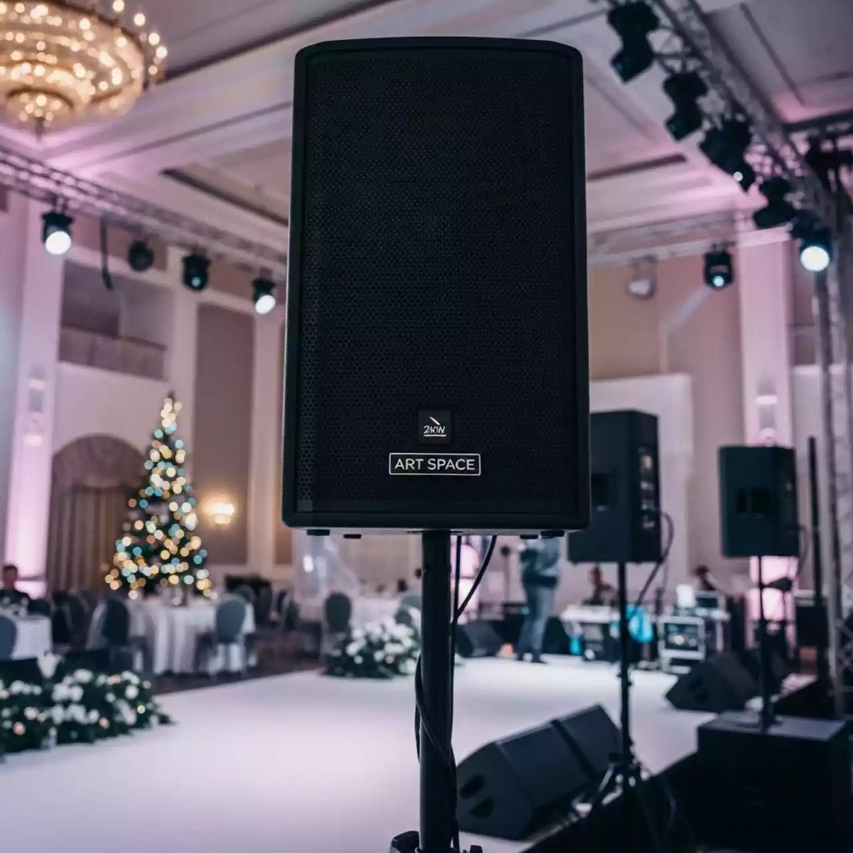 Аренда Комплект звука 2 кВт для выступлений в Radisson Hotel Rosa Khutor — ART SPACE
