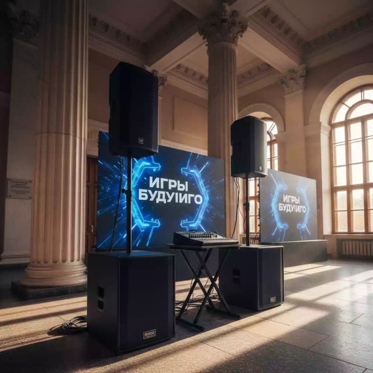 Аренда Комплект звука 3000 Вт 3 кВт в санатории «Металлург» — ART SPACE