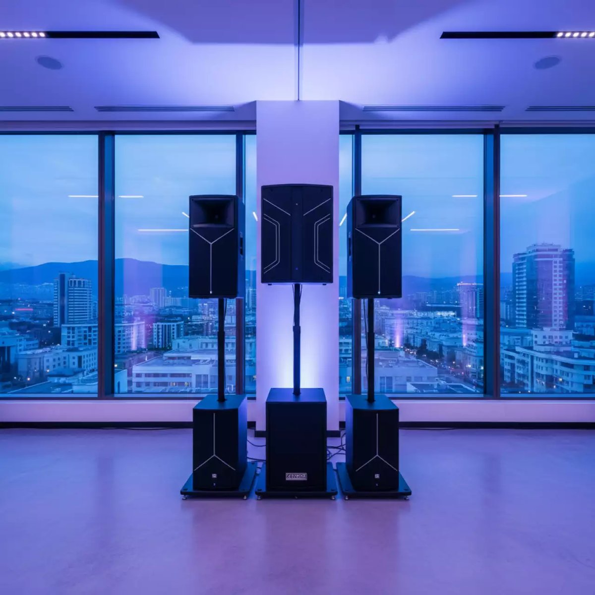 Аренда Комплект звука 4,8 кВт в Courtyard by Marriott Sochi — ART SPACE