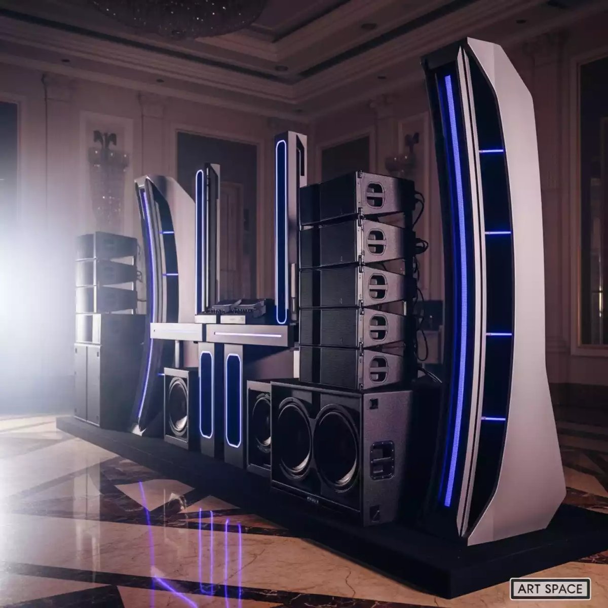 Аренда Комплект звука Премиум 10 кВт в Grand Karat Sochi — ART SPACE