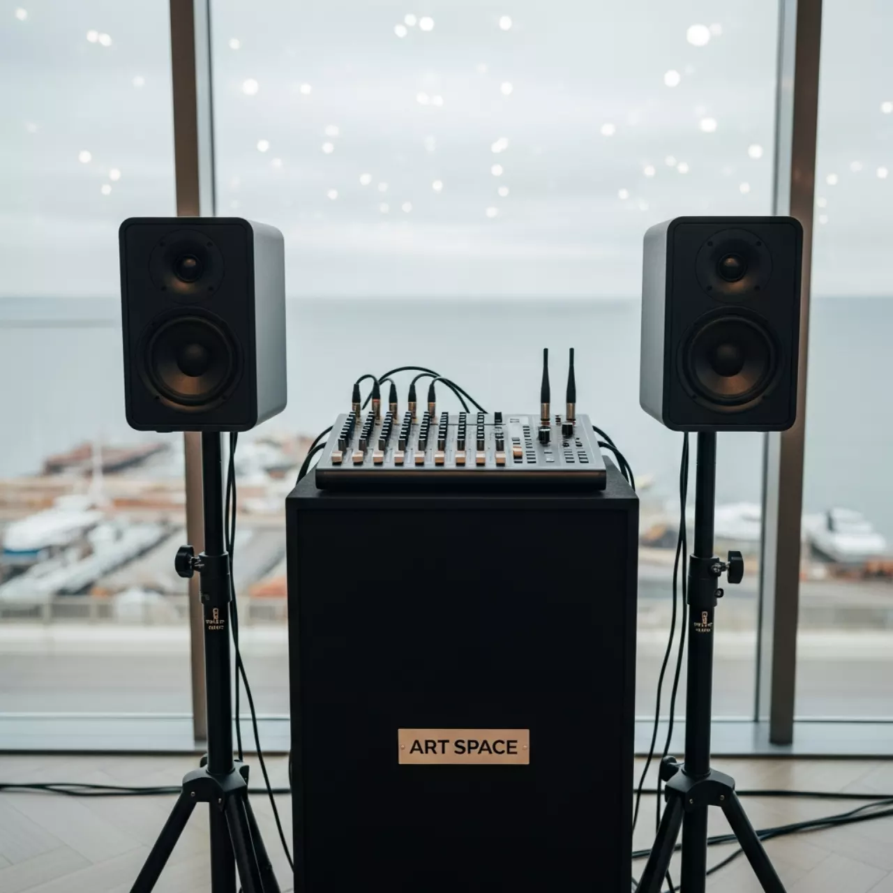 Аренда Комплект звука промо в зале «Чайка» (Морпорт) — ART SPACE