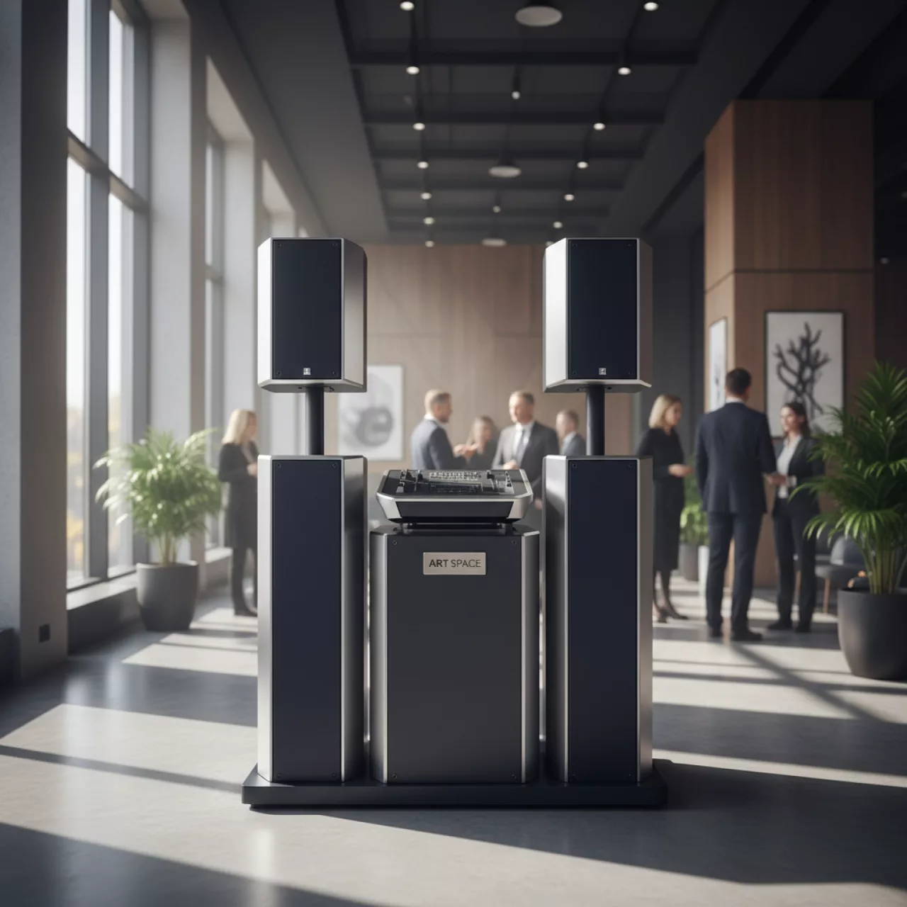 Аренда Комплект звукоусилительный мобильный Fender Passport 300 PRO в Маринс Парк Отеле — ART SPACE