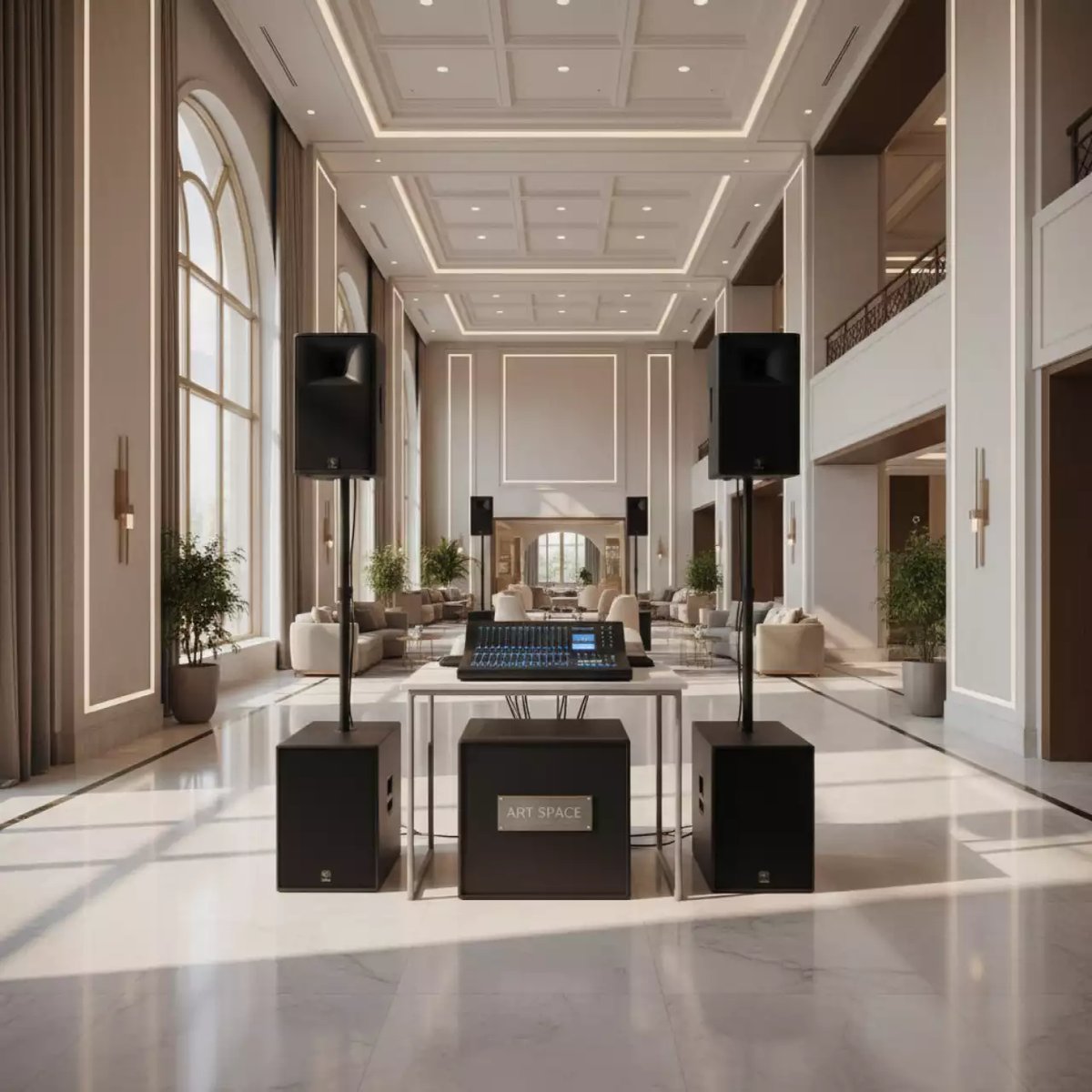 Аренда Комплект звукового оборудования 8 кВт в Stella di Mosca — ART SPACE