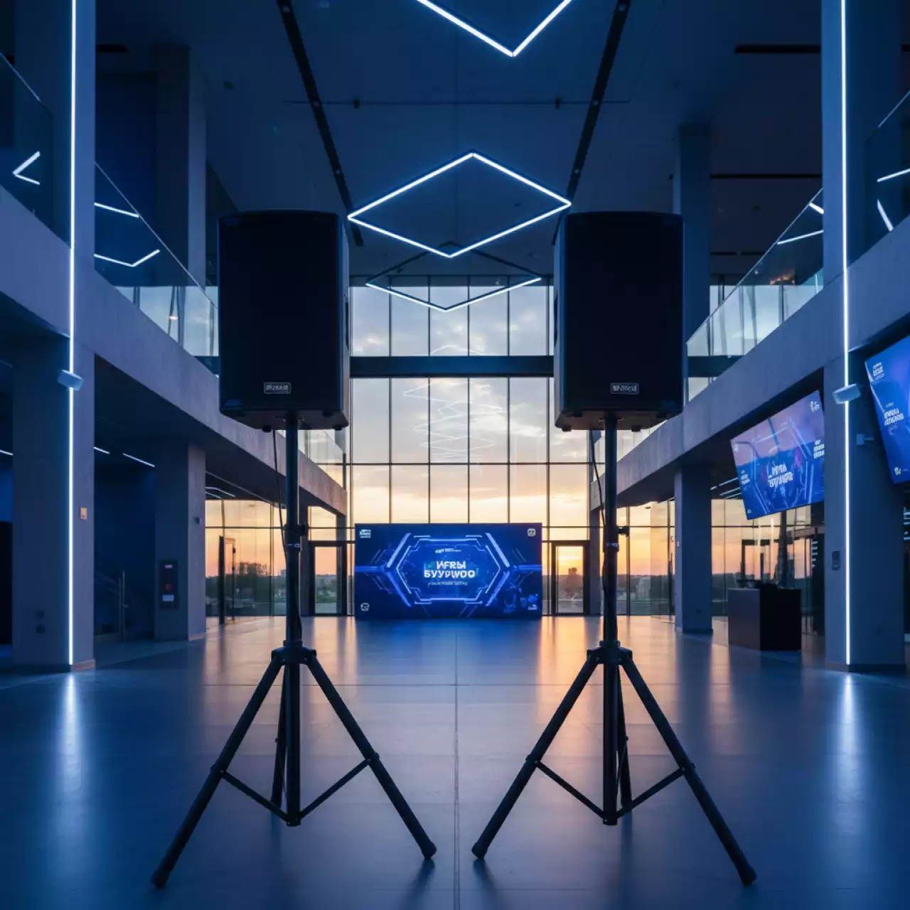 Аренда Комплект звуковой 1 кВт в Университете «Сириус» — ART SPACE