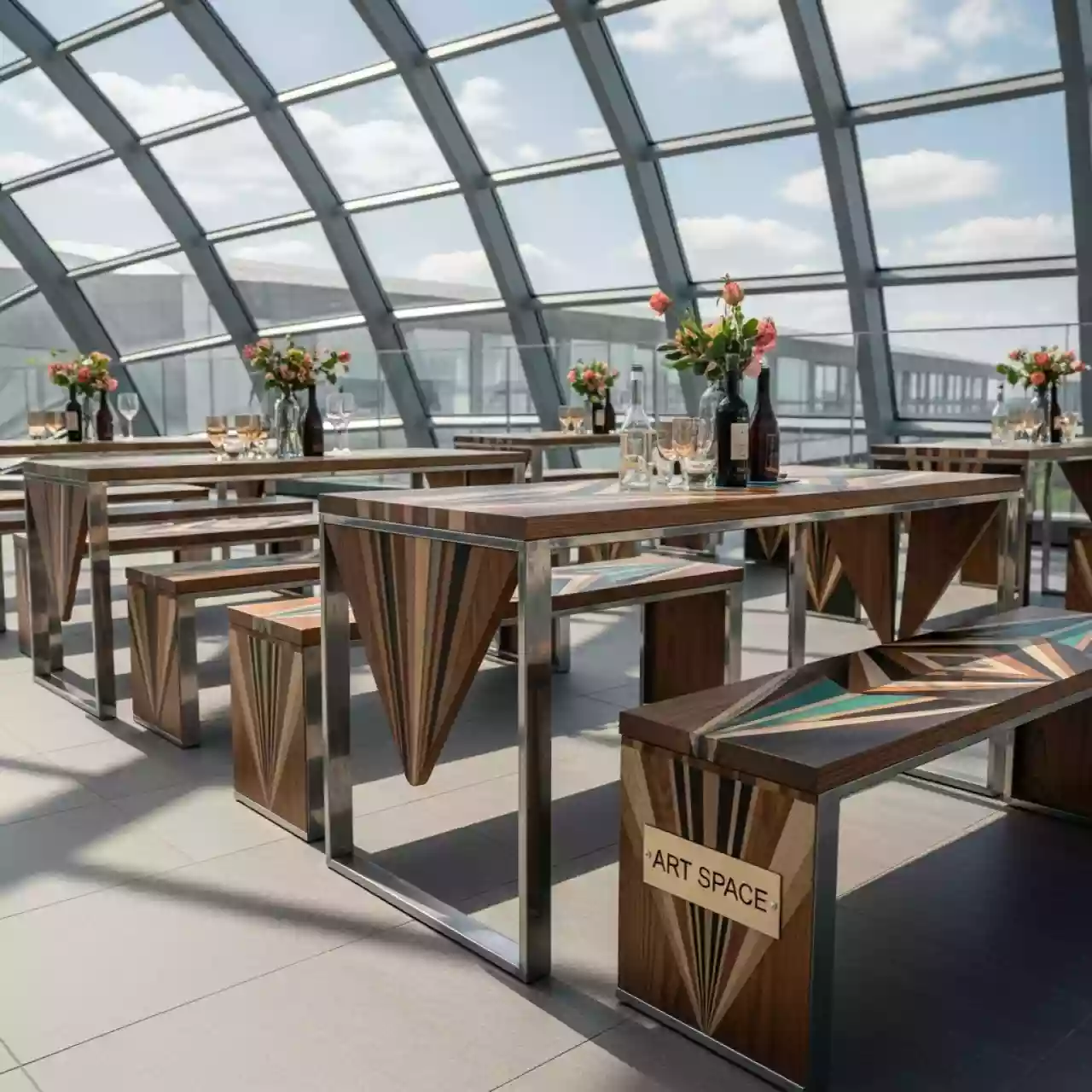 Аренда Комплекты пивные мебели для пикника в Ледовом дворце «Айсберг» — ART SPACE