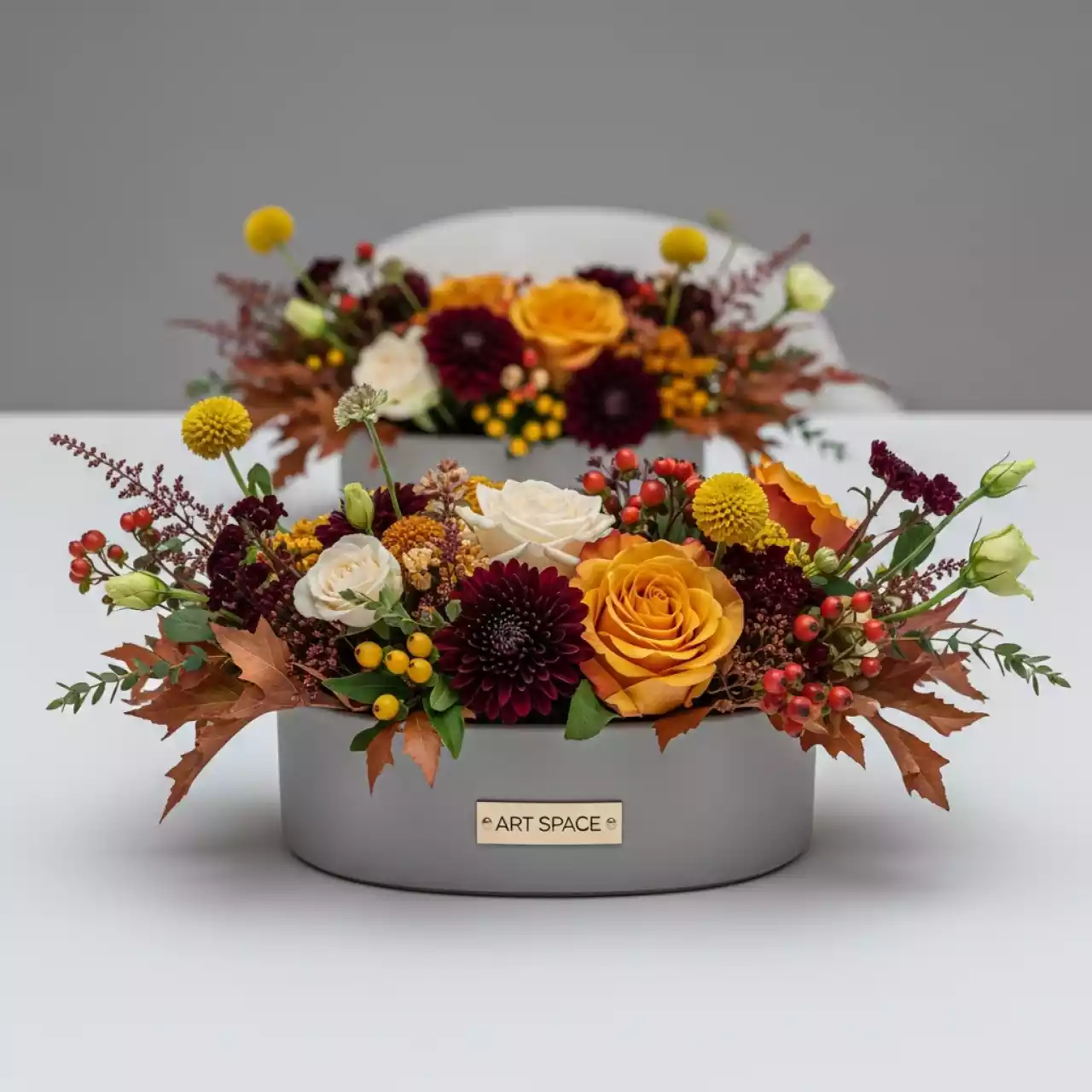 Аренда Композиции на столы гостей 2 в ресторане «Паруса» — ART SPACE