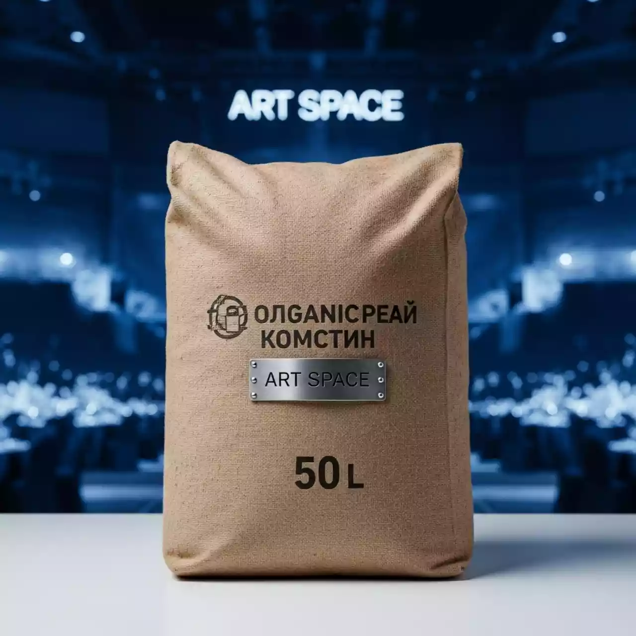 Аренда Композиция торфяная Piteco для биотуалетов 50 л в ледовом дворце «Большой» — ART SPACE