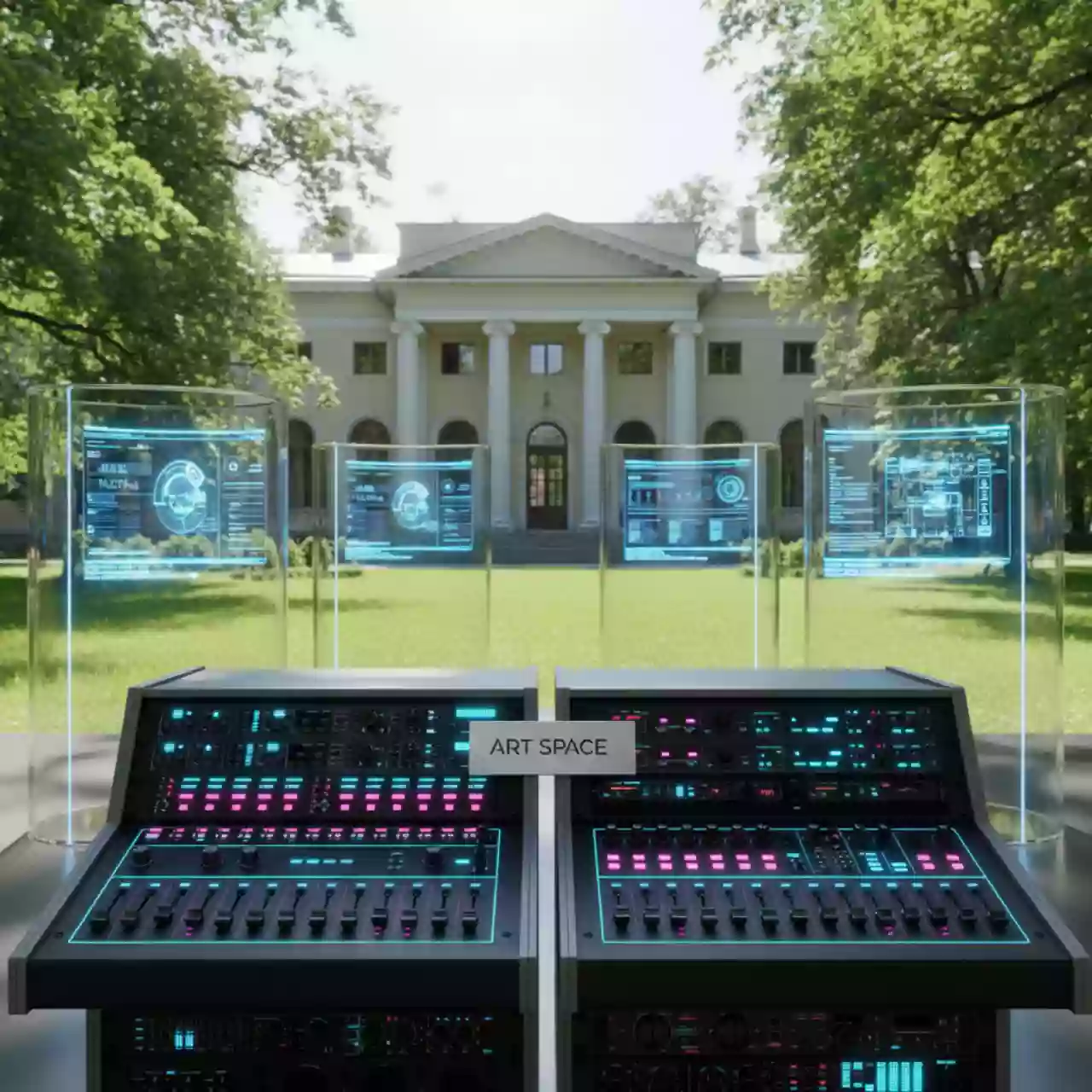 Аренда Компрессор DBX 166 в усадьбе Голицына — ART SPACE