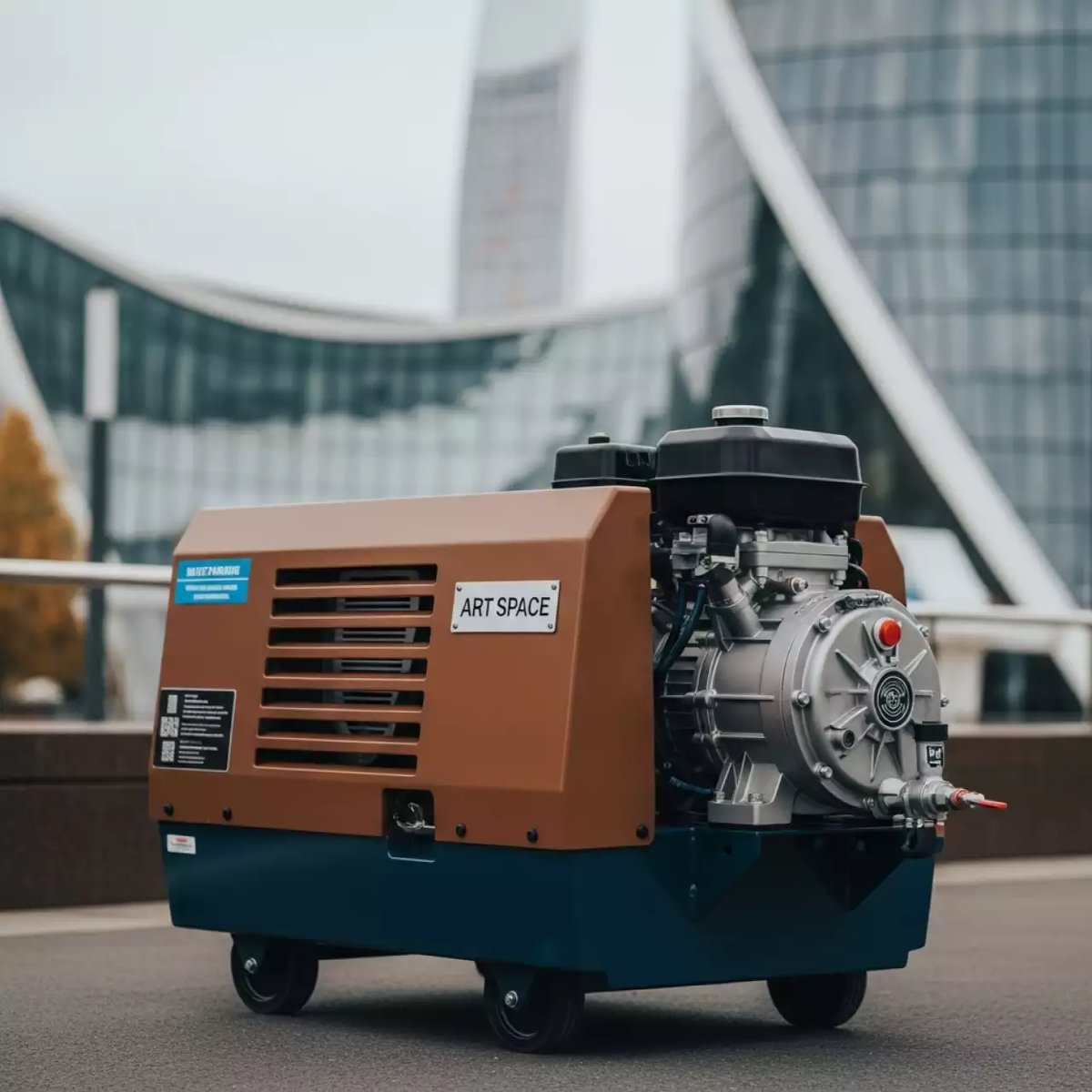Аренда Компрессор дизельный Airman PDS 390S в Skypark Sochi — ART SPACE