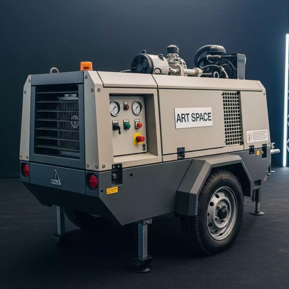 Аренда Компрессор дизельный AIRMAN PDSF 530S в Grand Karat Sochi — ART SPACE