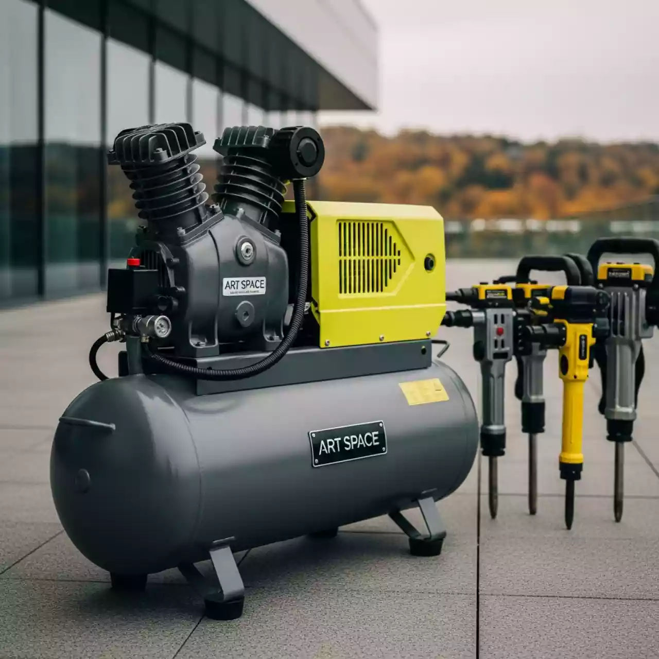 Аренда Компрессор с отбойными молотками в Pullman Sochi Centre — ART SPACE