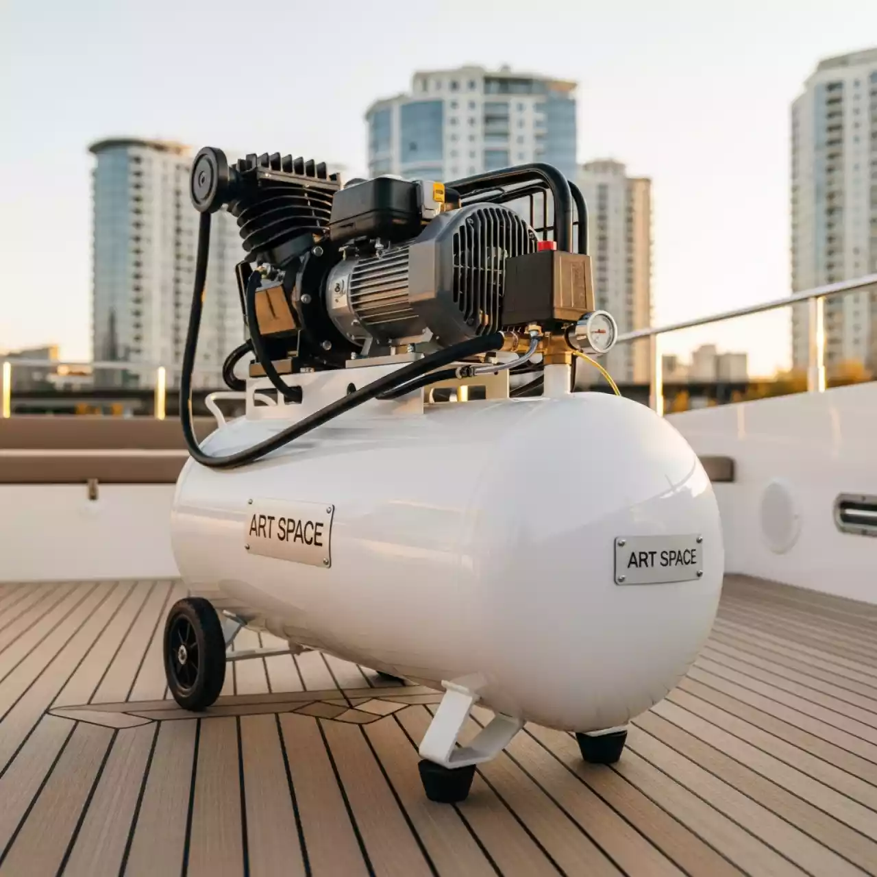 Аренда Компрессор Вихрь КМП 400 100Р на VIP-яхте (Имеретинский порт) — ART SPACE