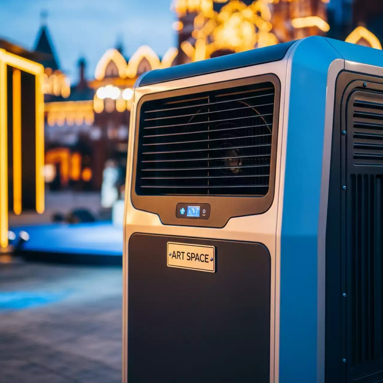 Аренда Кондиционер мобильный для входной группы в этно-парке «Моя Россия» — ART SPACE