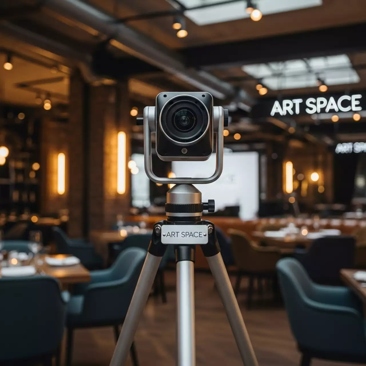 Аренда Конференц камера Quickconf RC17 в ресторане «Высота 5642» — ART SPACE