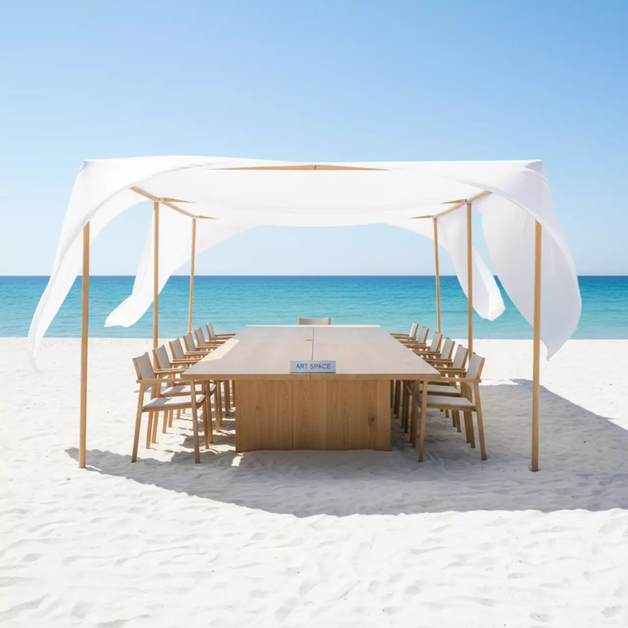 Аренда Конференц стол на пляже «Ривьера» — ART SPACE