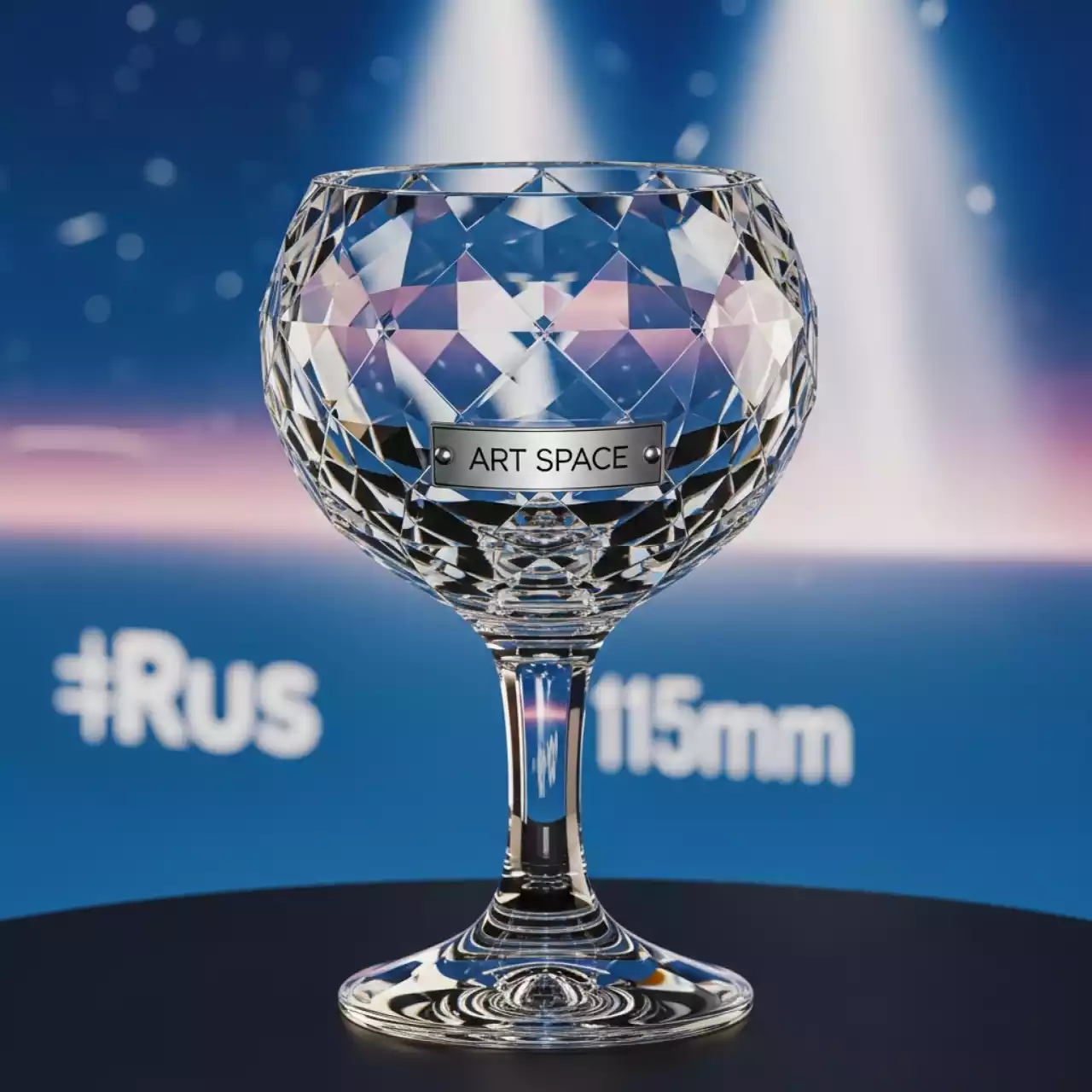 Аренда Конфетница на ножке хрустальная 115 мм в санатории «Русь» — ART SPACE