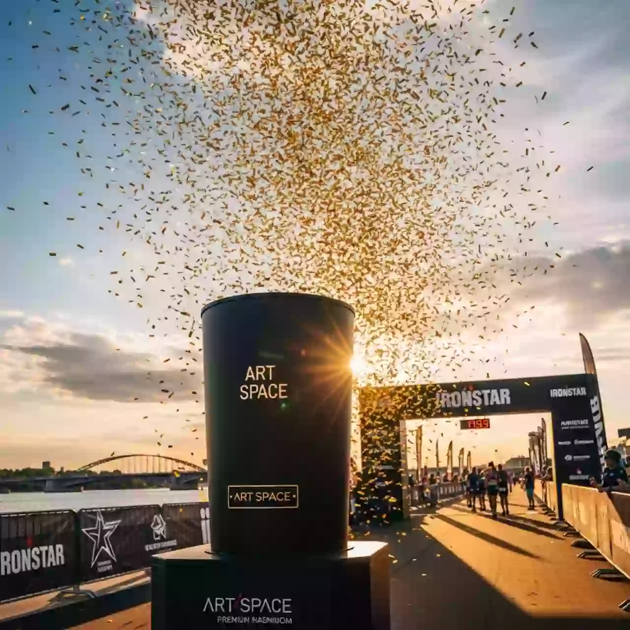 Аренда Конфетти машина выдувная до 20 м на Имеретинской набережной — ART SPACE