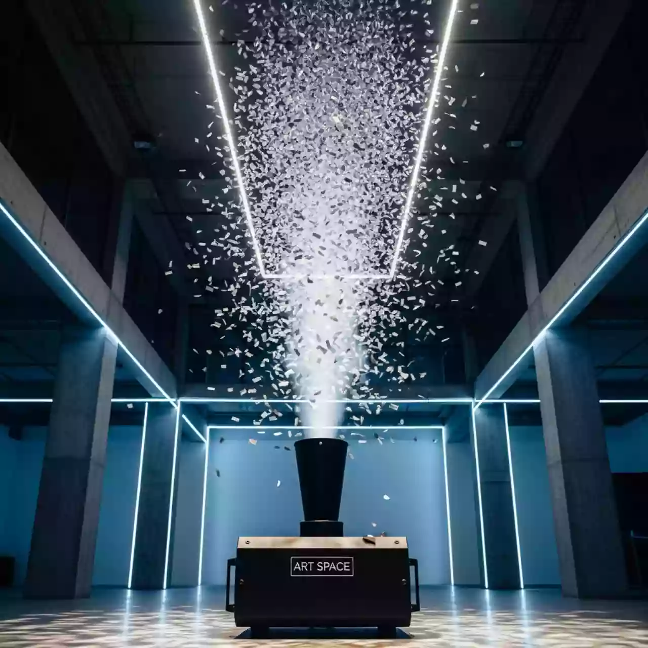 Аренда Конфетти машина выдувная до 9 м на вилле «Анна» — ART SPACE