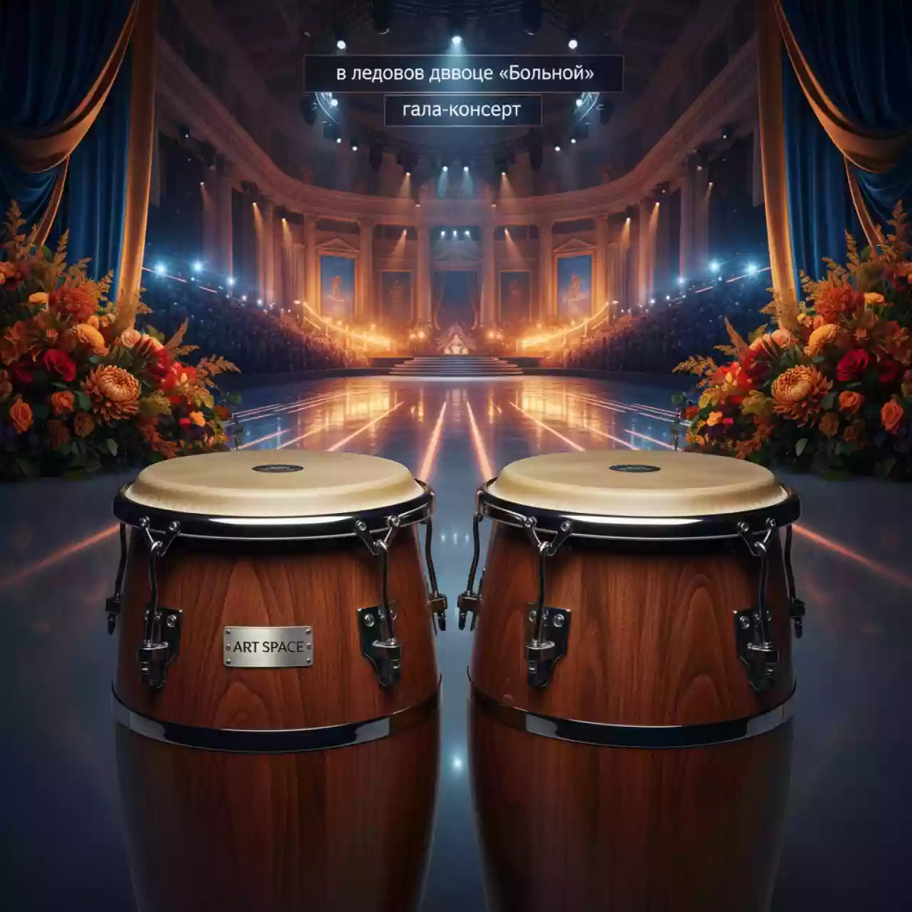 Аренда Конги LP Matador в ледовом дворце «Большой» — ART SPACE