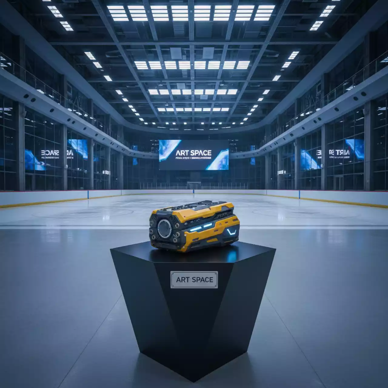 Аренда Консоль игровая PlayStation Cyberpunk PS4 в ледовом дворце «Роза Хутор» — ART SPACE