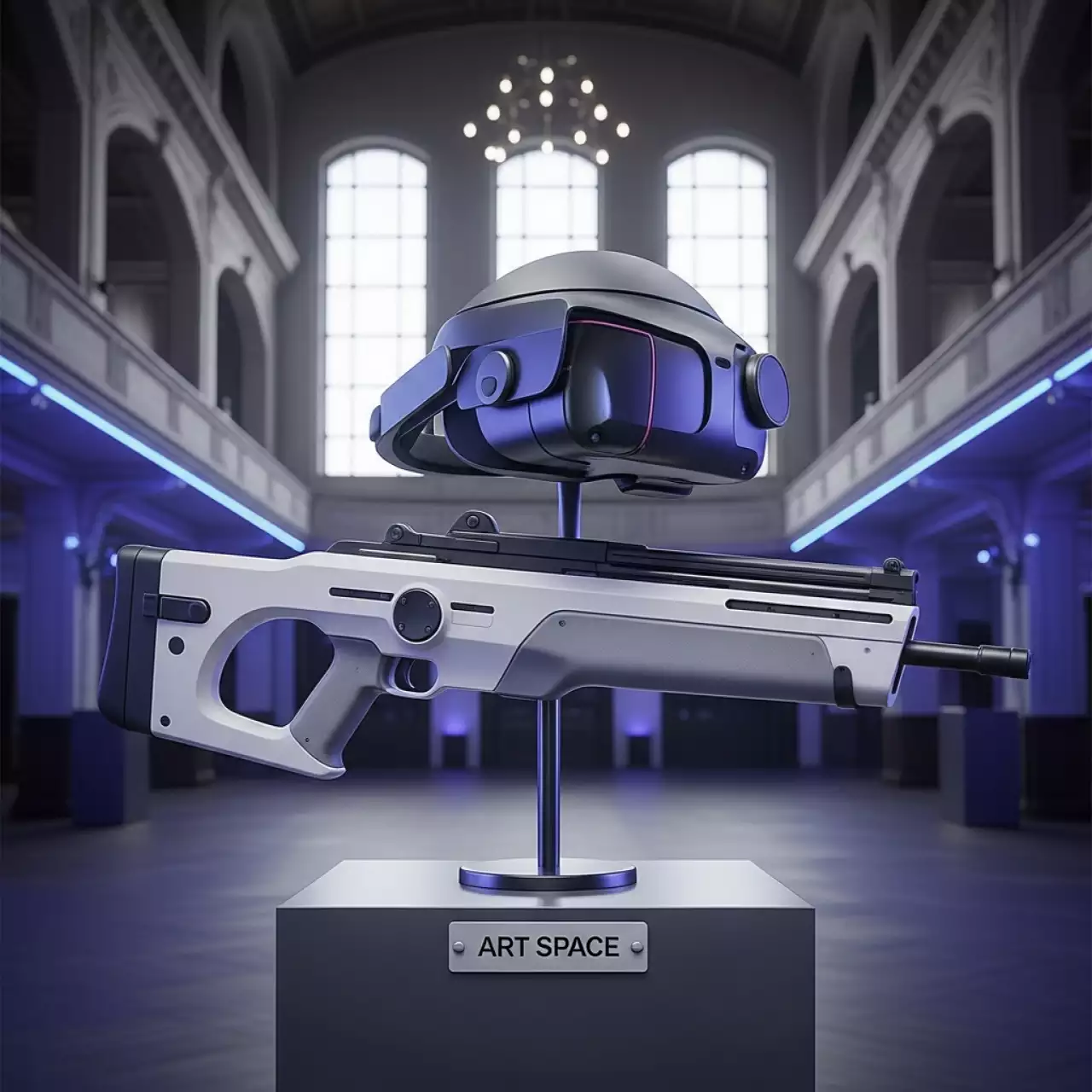 Аренда Консоль игровая PlayStation Farpoint PS4 VR в Зимнем театре — ART SPACE