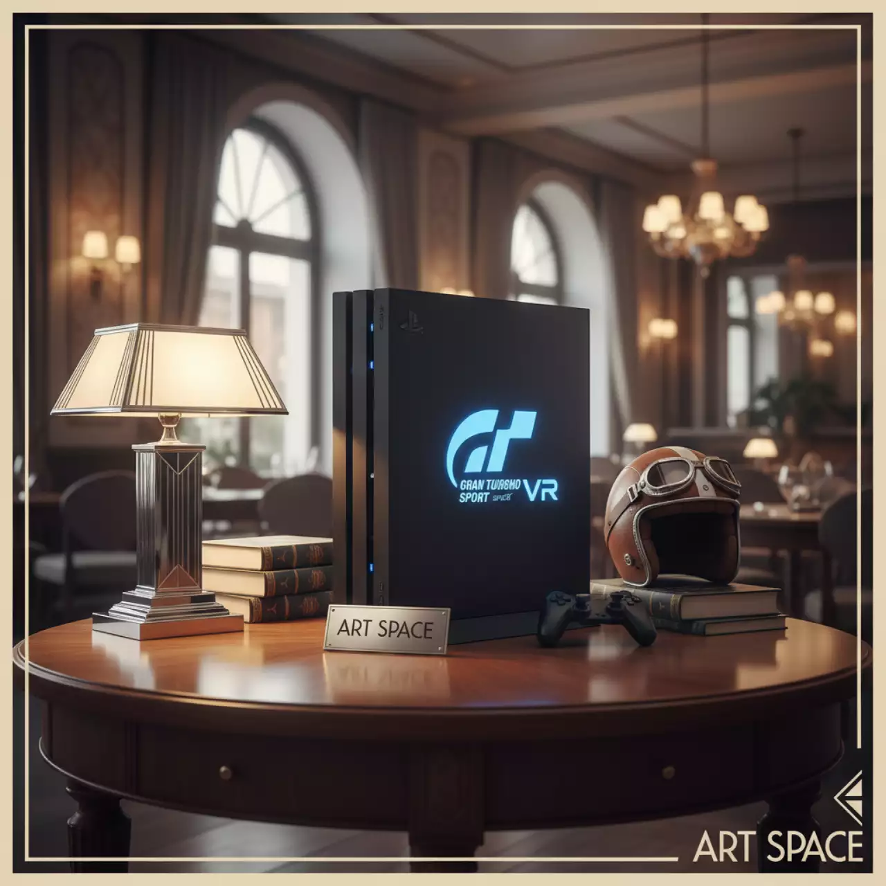 Аренда Консоль игровая PlayStation Gran Turismo Sport VR PS4 VR в ресторане «Sanremo» — ART SPACE