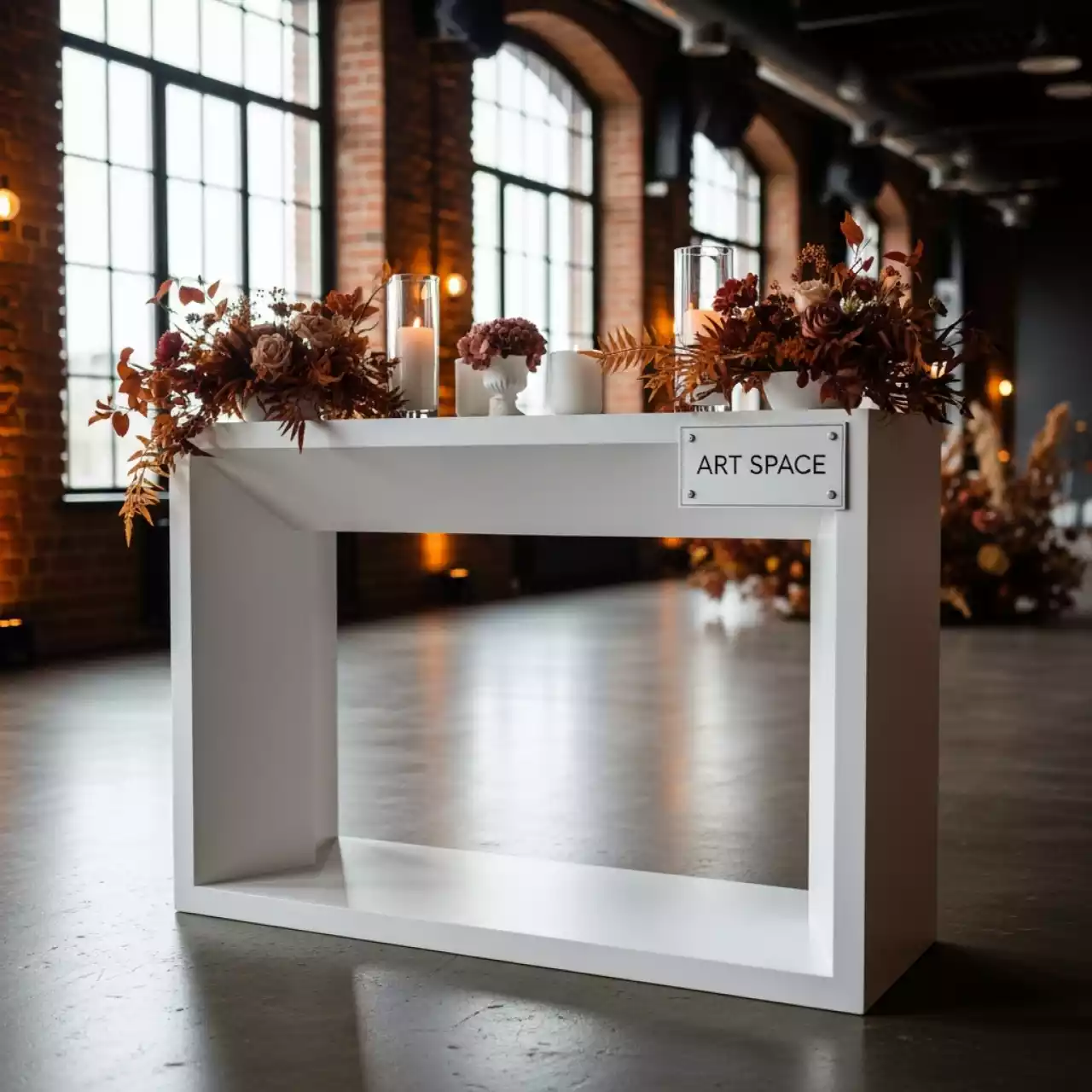 Аренда Консоль Planka белая в Karat Resort — ART SPACE