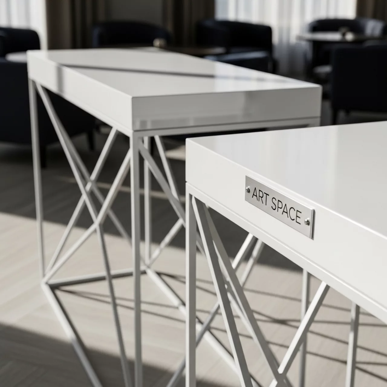 Аренда Консоль Set 3 White белая в Rodina Grand Hotel & SPA — ART SPACE