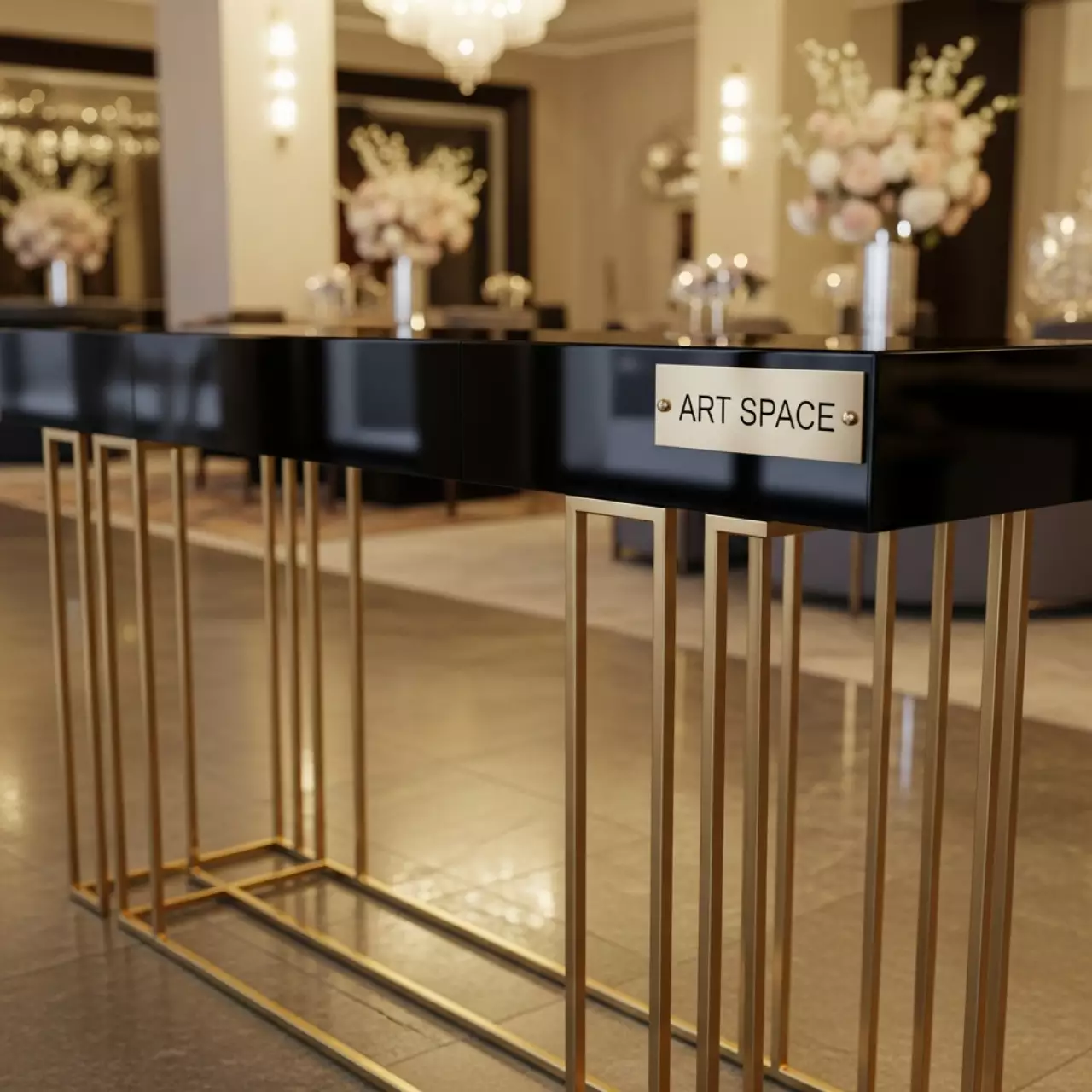 Аренда Консоль Set 5 Gold Black в отеле «Звездный» — ART SPACE