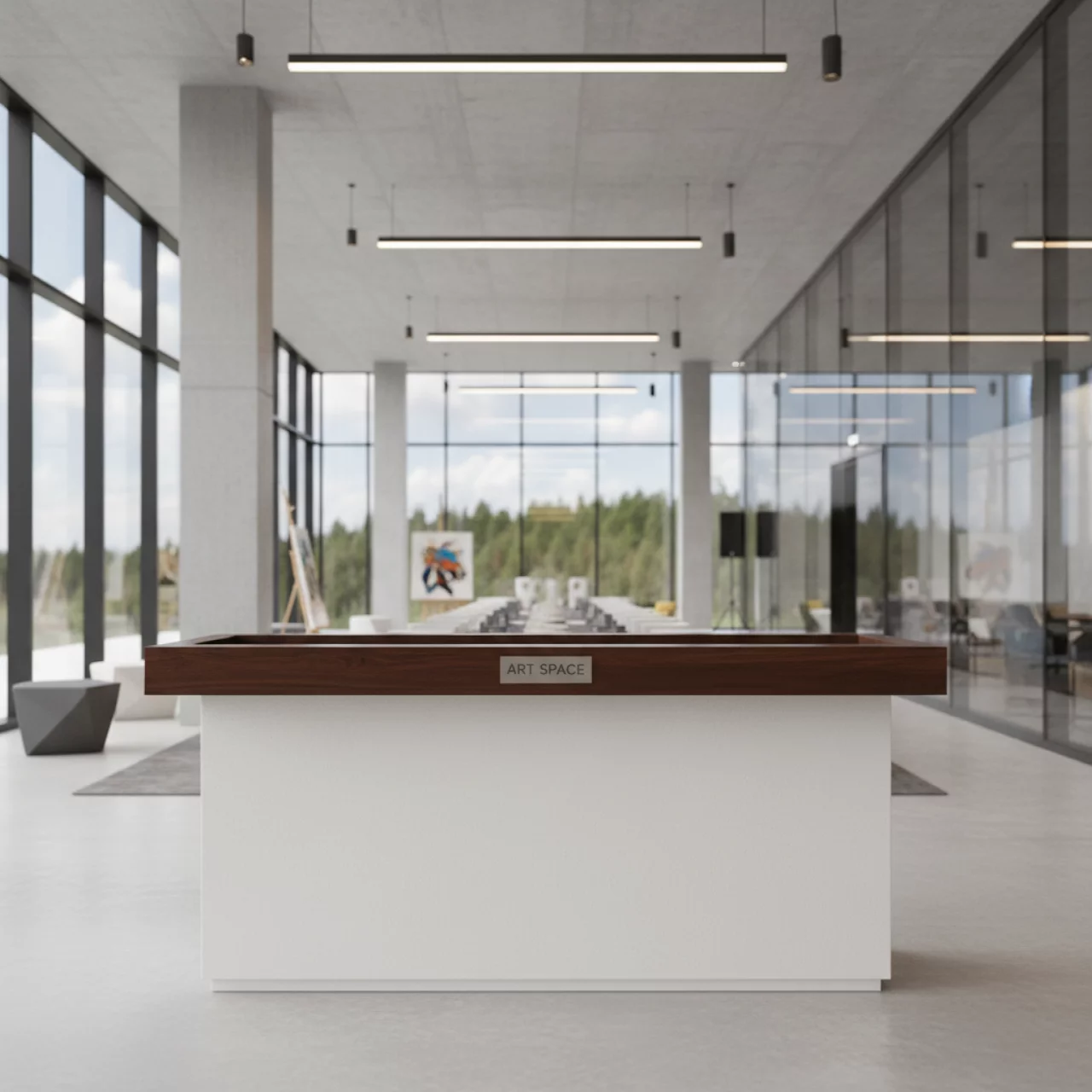 Аренда Консоль Virtuos D венге белый в Gamma Sirius — ART SPACE