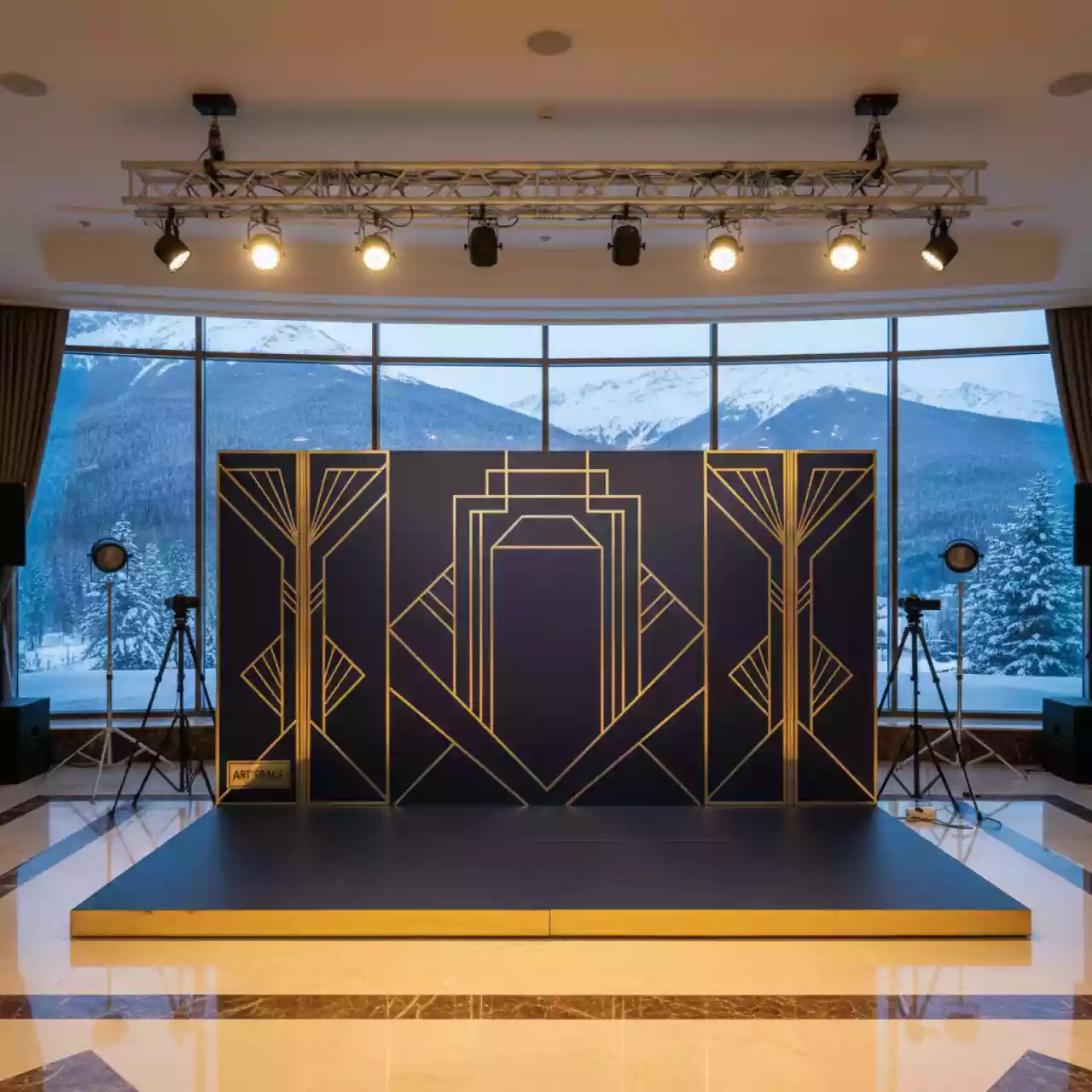 Аренда Конструкции пресс волл в Golden Tulip Rosa Khutor — ART SPACE