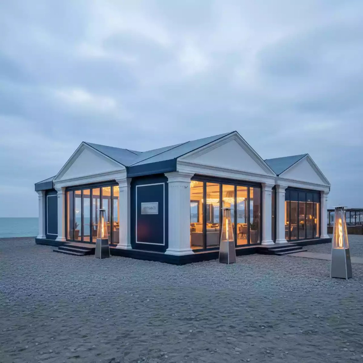 Аренда Конструкции тентовые классические и трансформеры на пляжных клубах Хосты — ART SPACE