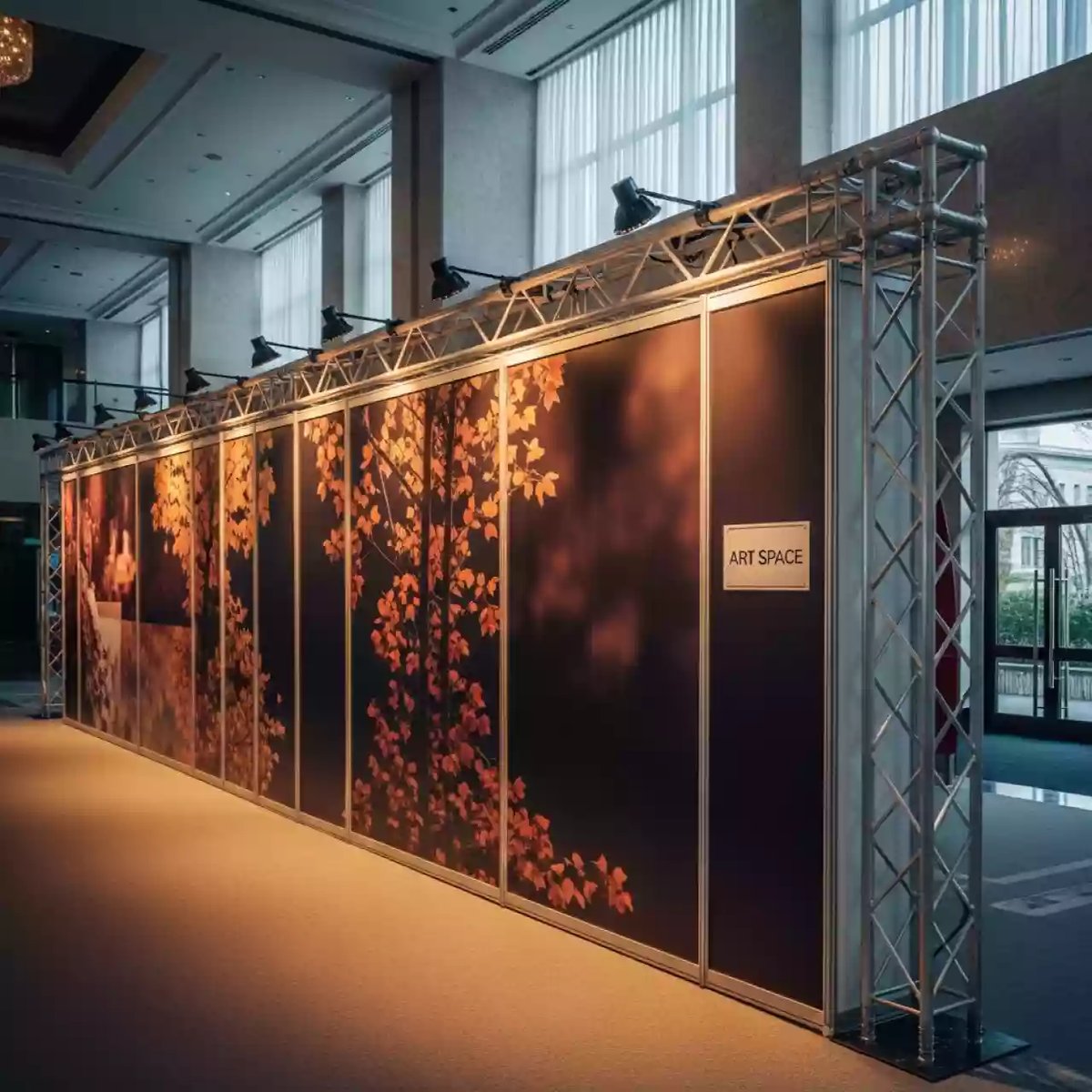 Аренда Конструкции выставочные фолд ап длинные в отеле «Звездный» — ART SPACE