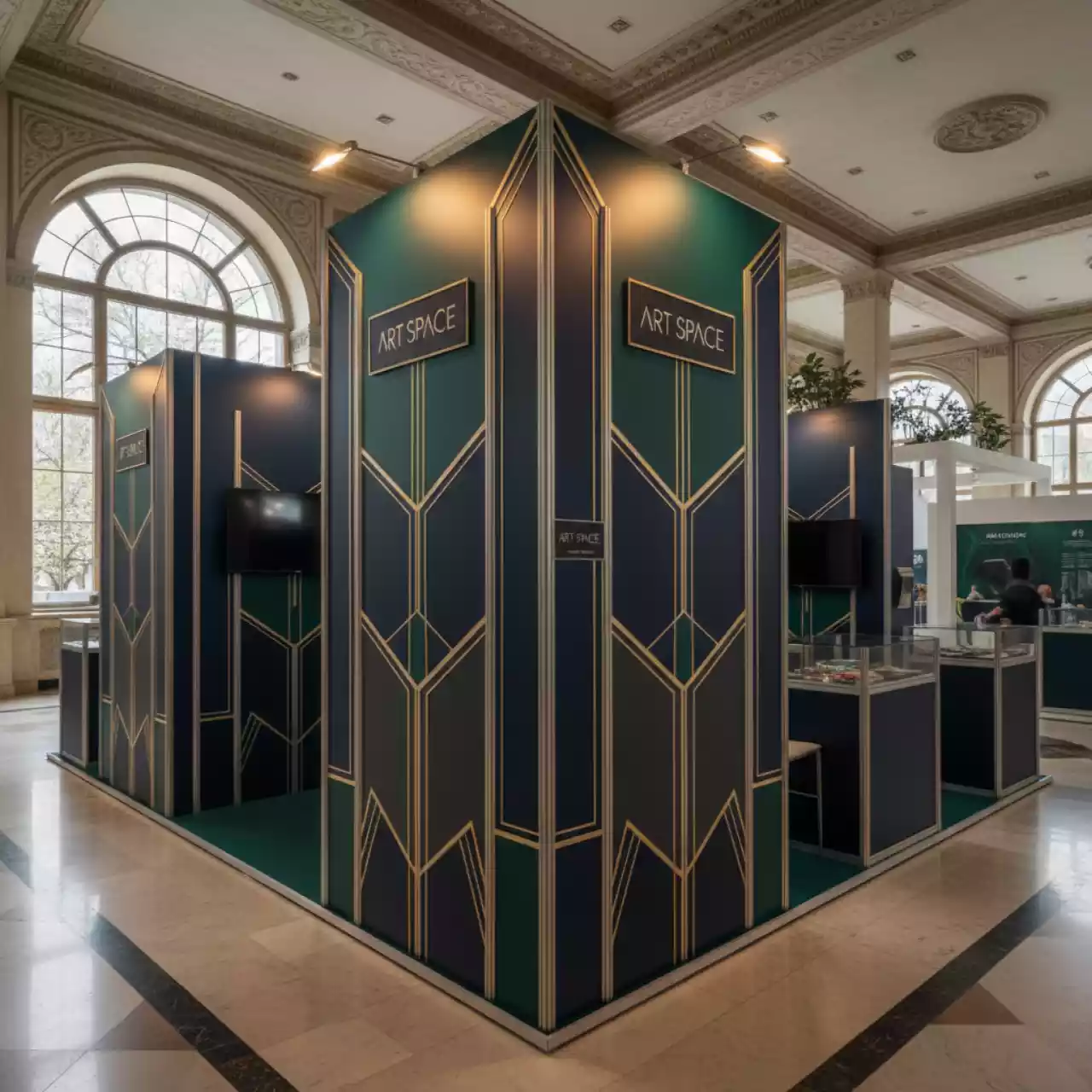 Аренда Конструкции выставочные фолд ап классические в Маринс Парк Отеле — ART SPACE