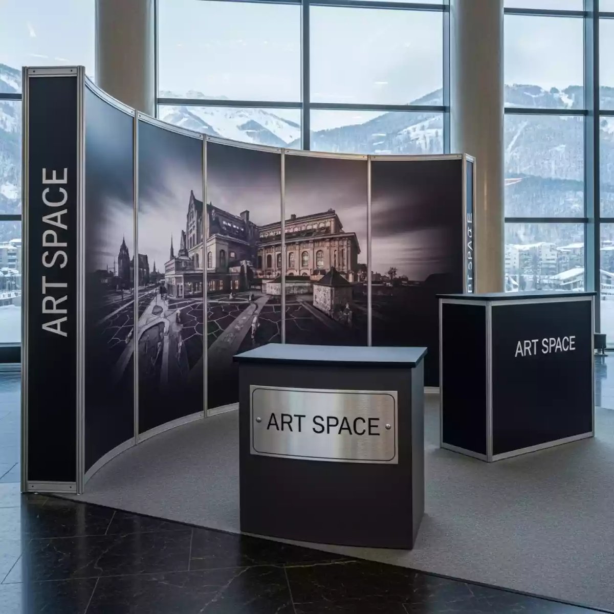 Аренда Конструкции выставочные Pop up в казино «Сочи» — ART SPACE