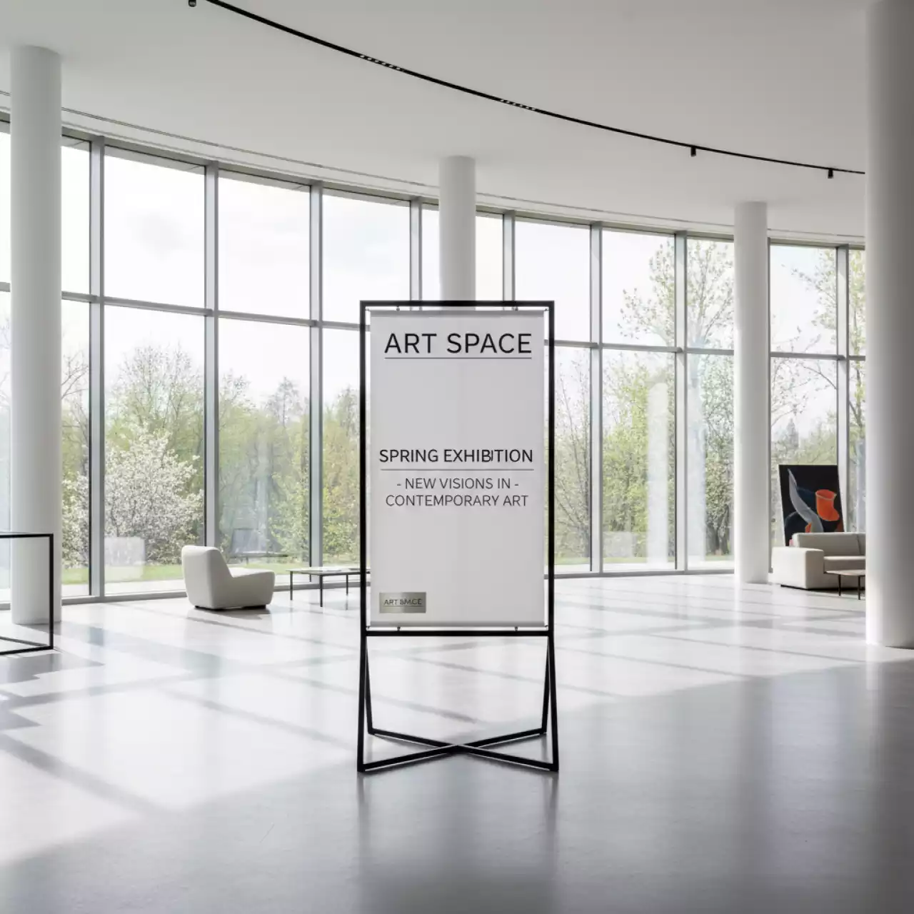 Аренда Конструкция баннерная X баннер для конференции в Karat Resort — ART SPACE