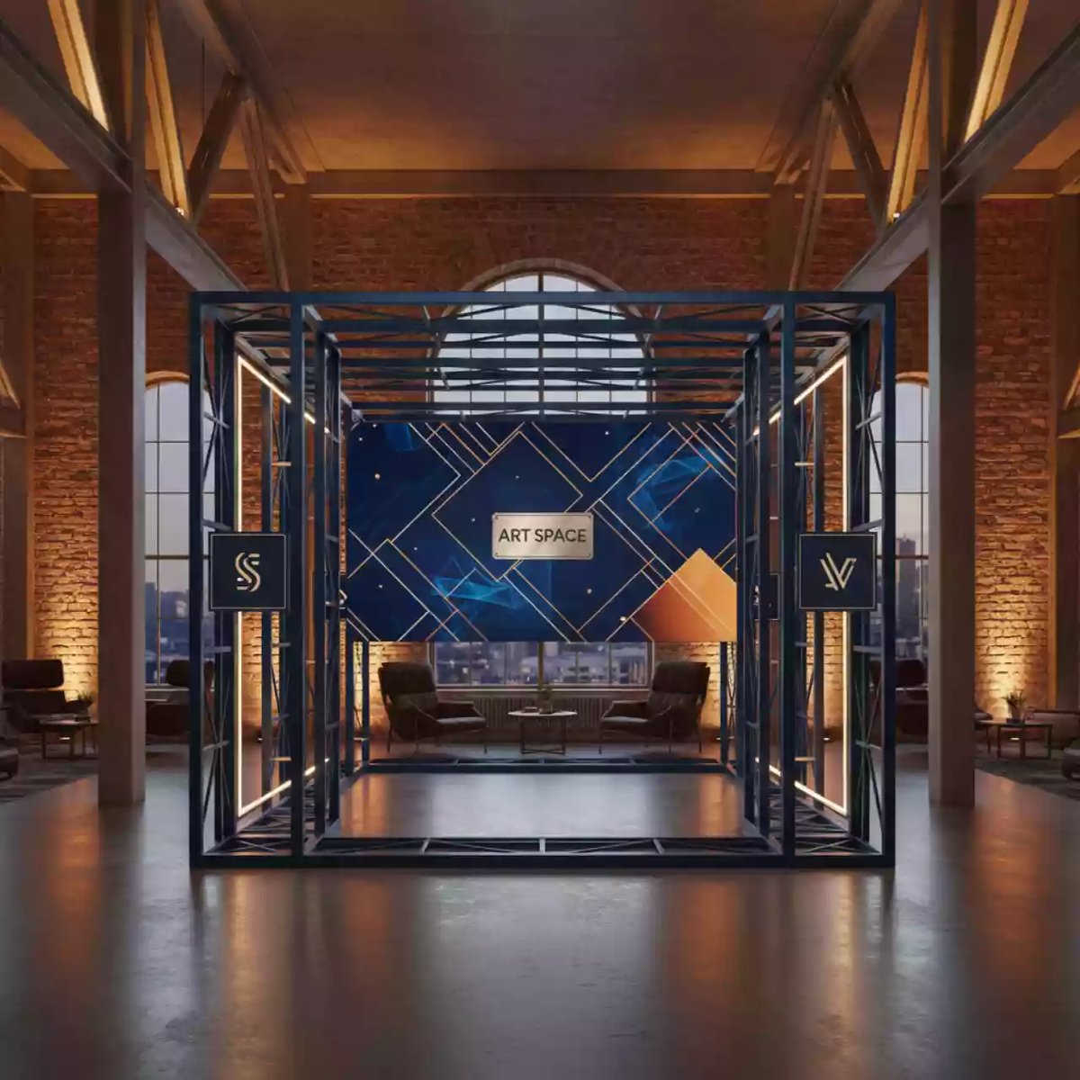 Аренда Конструкция для конференции на вилле «Анна» — ART SPACE