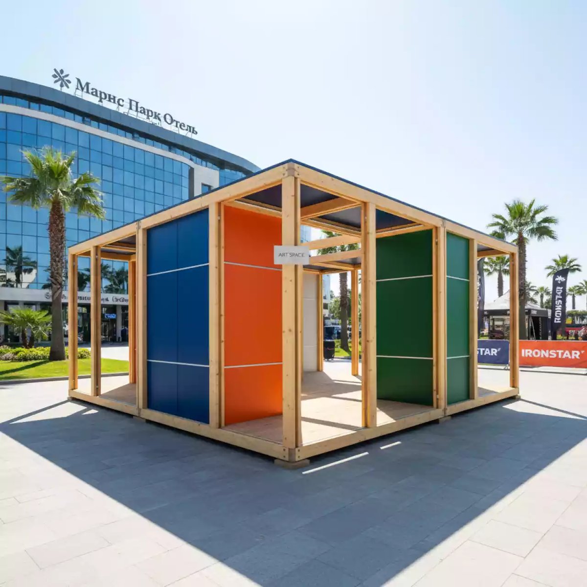 Аренда Конструкция модульная Вариант 33 в Маринс Парк Отеле — ART SPACE