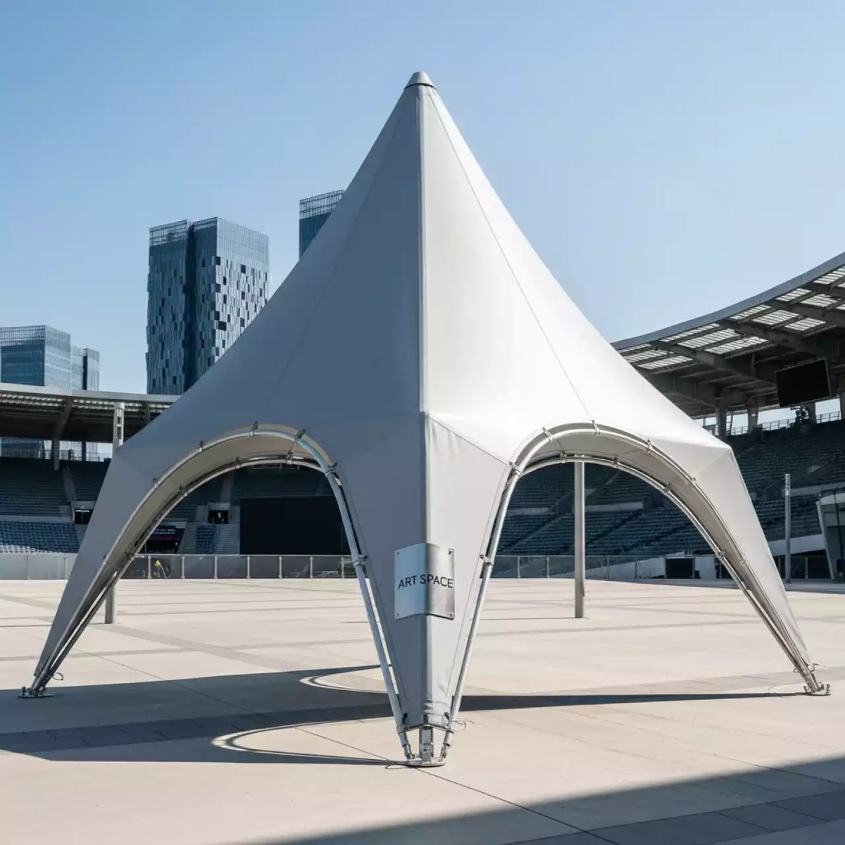 Аренда Конструкция тентовая Kite Metallic 4х4 м в VK Stadium Sirius — ART SPACE