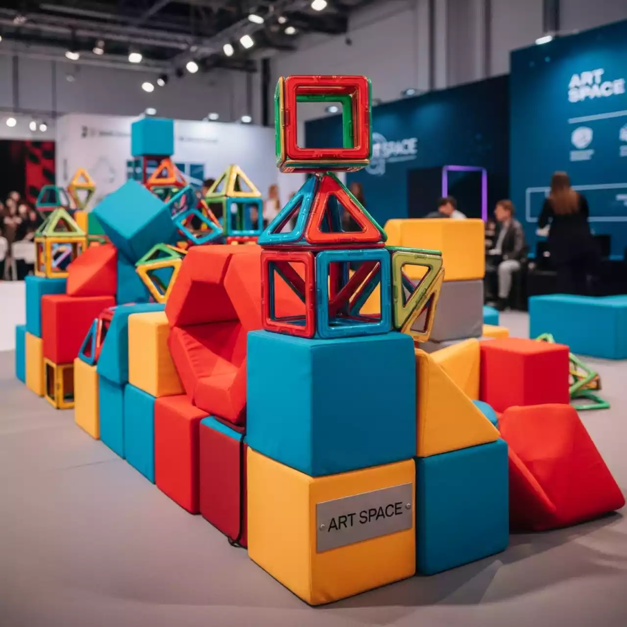 Аренда Конструктор магнитный мягкий МАККИ в конгресс-холле отеля Жемчужина — ART SPACE