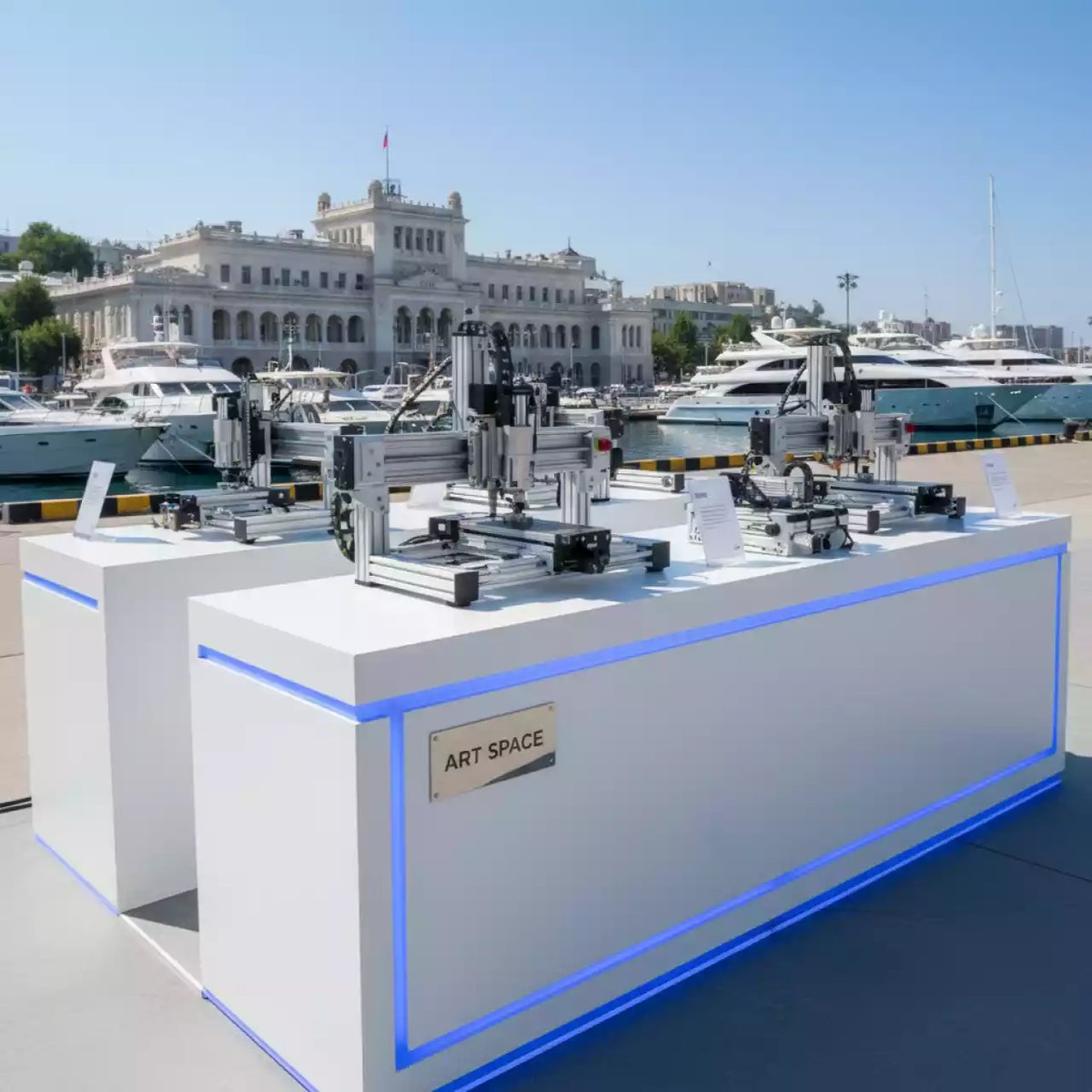 Аренда Конструктор модульных станков с ЧПУ UNIMAT CNC ресурсный набор на 1 2 станка 166074RP на территории Морпорта Сочи — ART SPACE